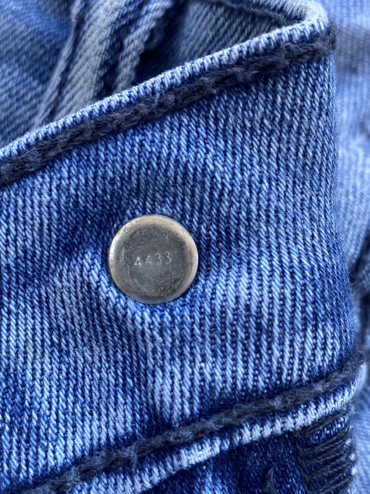 Jean × Levi's × Vintage VINTAGE LEVIS 514 BLUE WASH JEANS-J418 Size US 34 / EU 50 - 6 Thumbnail