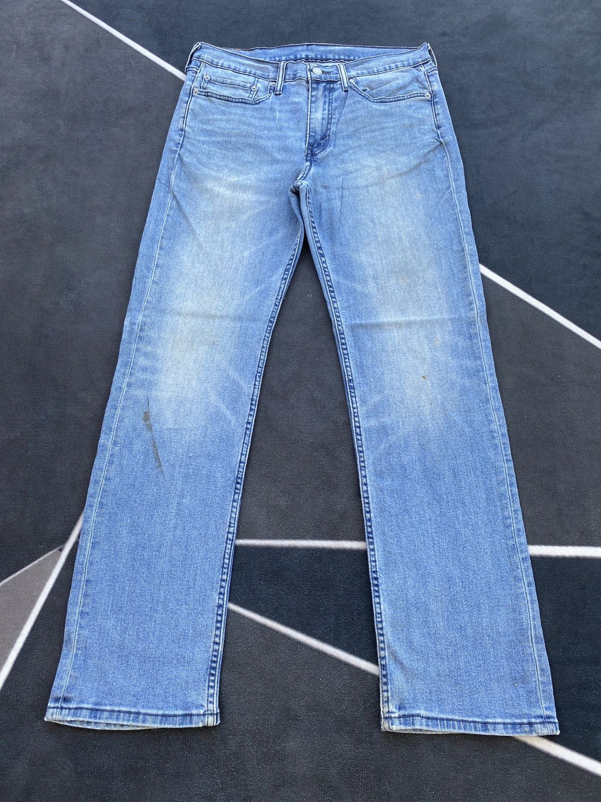 Jean × Levi's × Vintage VINTAGE LEVIS 514 BLUE WASH JEANS-J418 Size US 34 / EU 50 - 2 Thumbnail