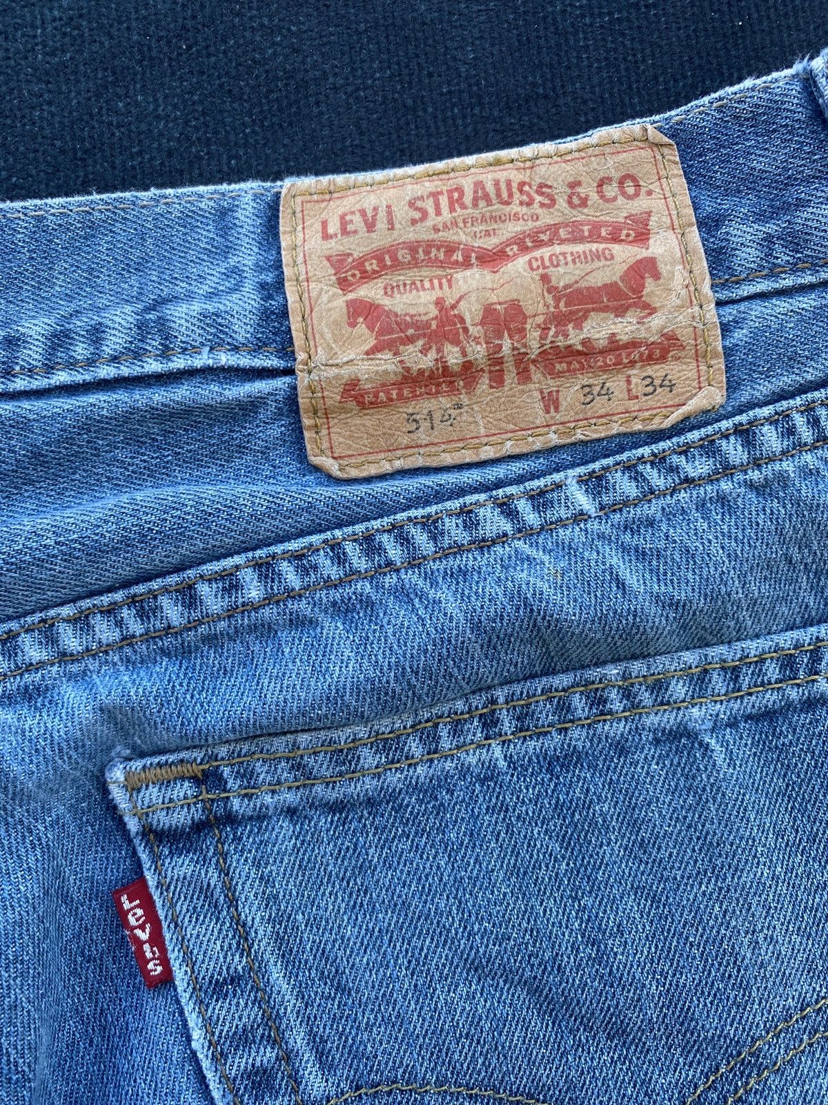 Jean × Levi's × Vintage VINTAGE LEVIS 514 JEANS-J419 Size US 35 - 12 Thumbnail