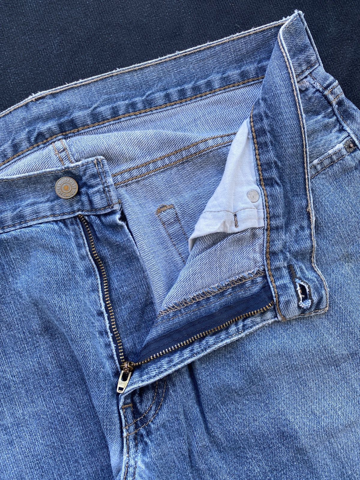 Jean × Levi's × Vintage VINTAGE LEVIS 514 JEANS-J419 Size US 35 - 5 Thumbnail