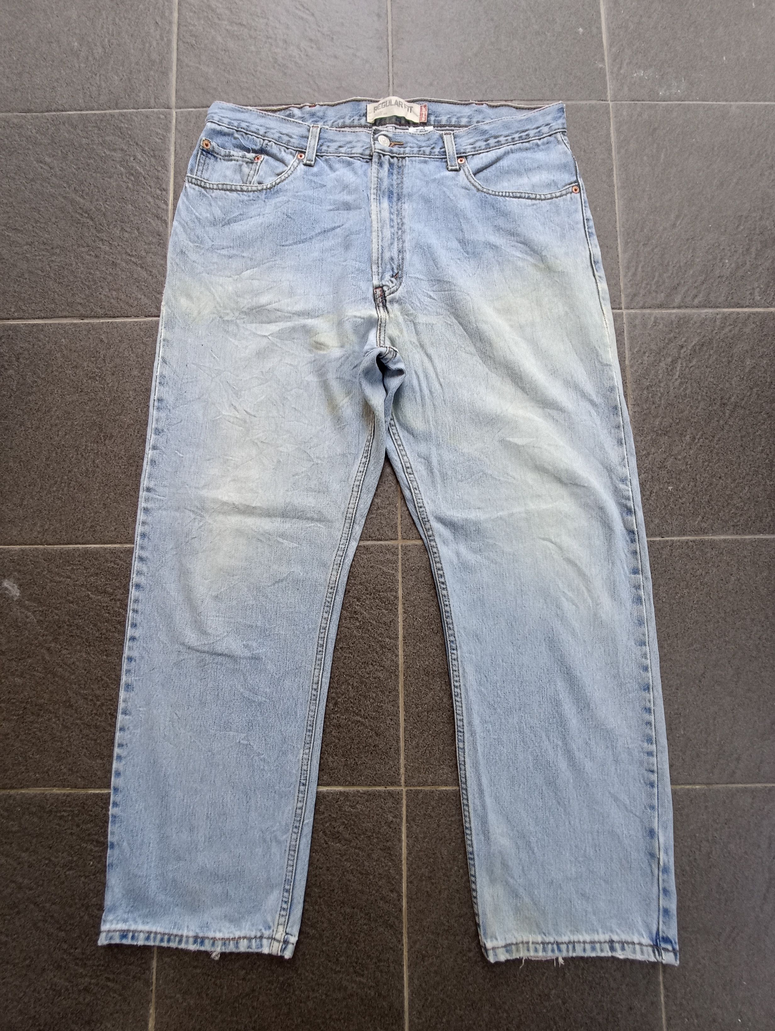 Jean × Levi's × Vintage Vintage Levis 505 blue Wash Jeans -J188 Size US 38 / EU 54 - 1 Thumbnail