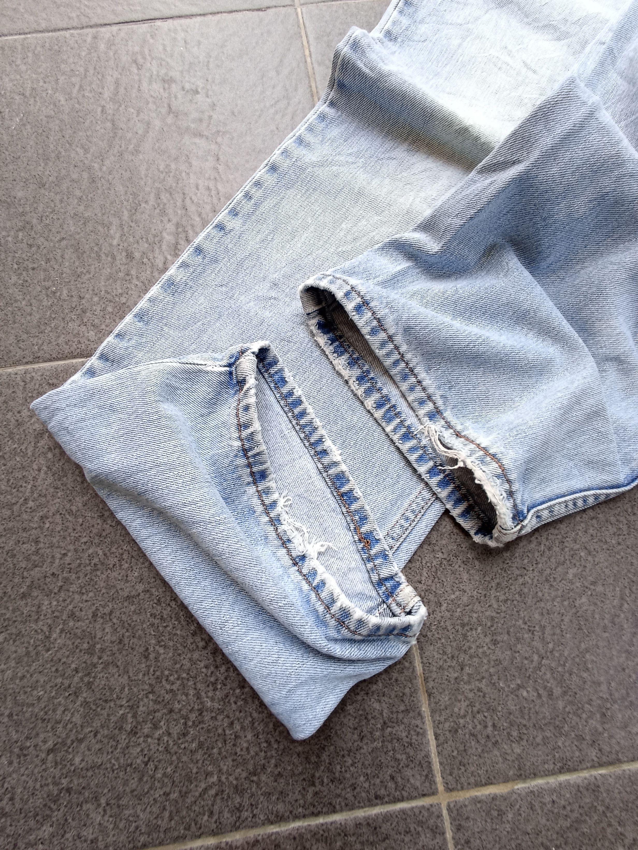 Jean × Levi's × Vintage Vintage Levis 505 blue Wash Jeans -J188 Size US 38 / EU 54 - 7 Thumbnail