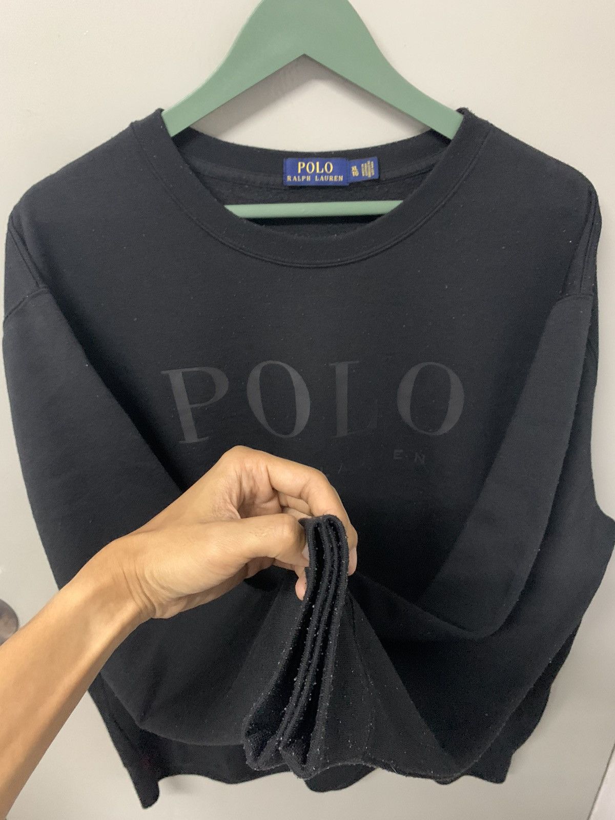 Japanese Brand VTG POLO RALPH LAUREN SPELLOUT CREWNECK PULLOVER SWEATSHIRT Size US XL / EU 56 / 4 - 4 Thumbnail
