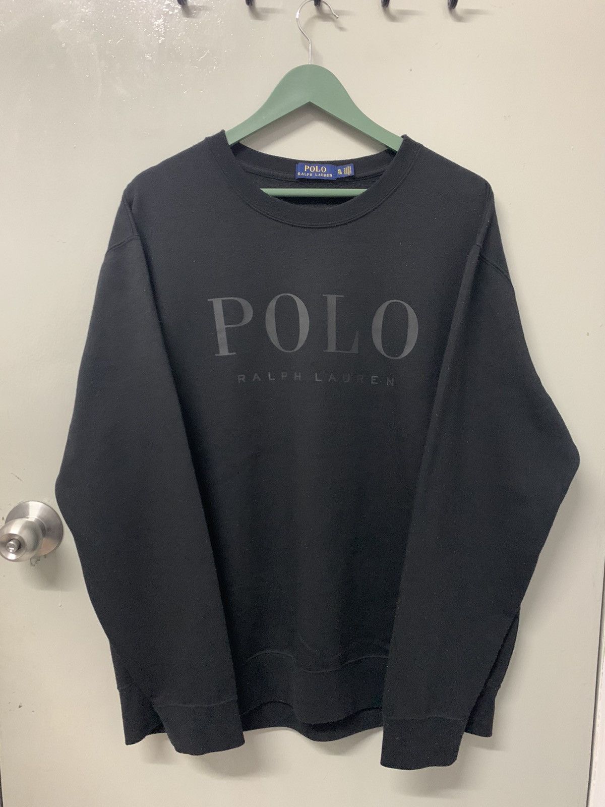 Japanese Brand VTG POLO RALPH LAUREN SPELLOUT CREWNECK PULLOVER SWEATSHIRT Size US XL / EU 56 / 4 - 1 Thumbnail