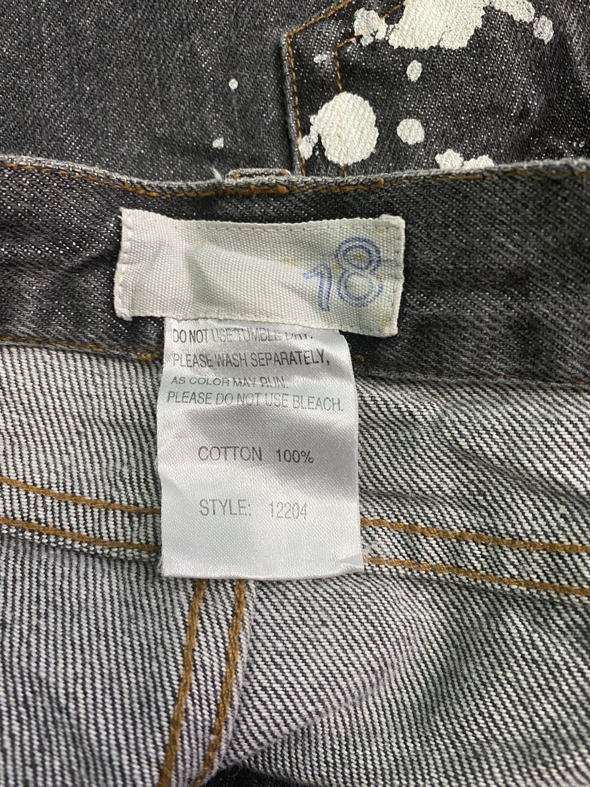 Japanese Brand THE CLASSIC MEMBERS DISTRESSED DENIM JEANS Size US 32 / EU 48 - 7 Thumbnail
