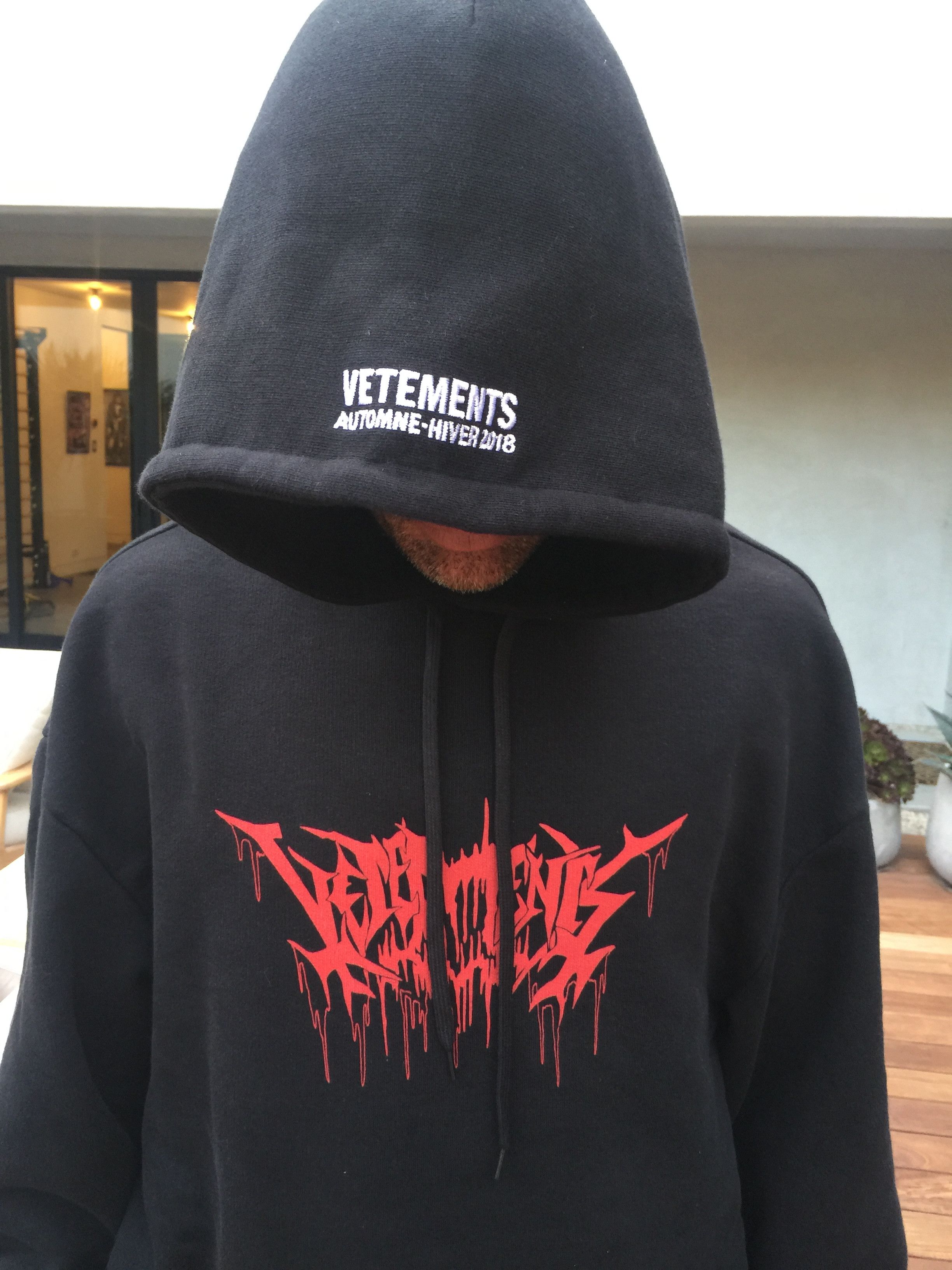 Vetements discount 2017 hoodie