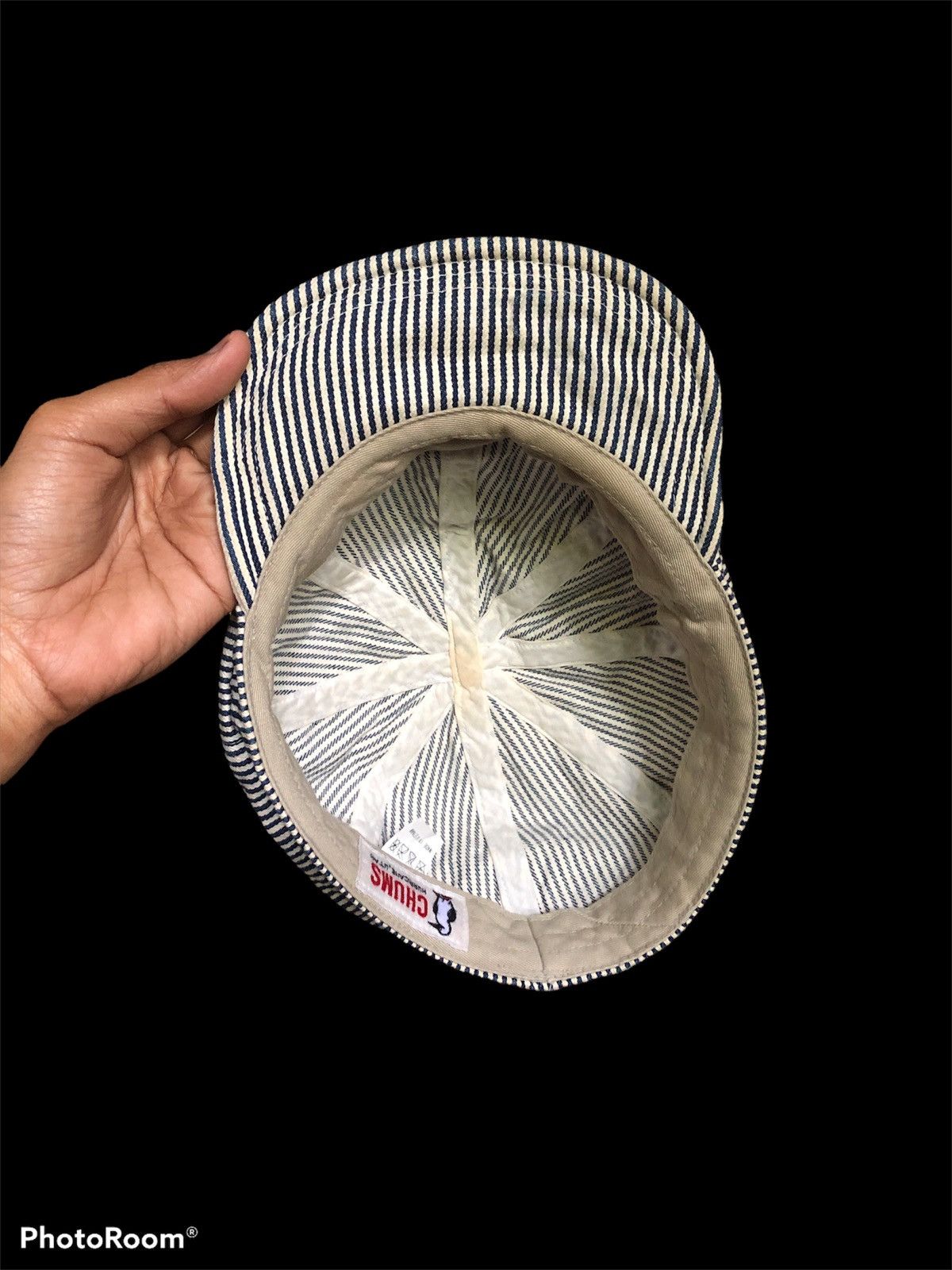 Chums CHUMS NEWSBOY CAP HICKORY STRIPE Size ONE SIZE - 5 Thumbnail