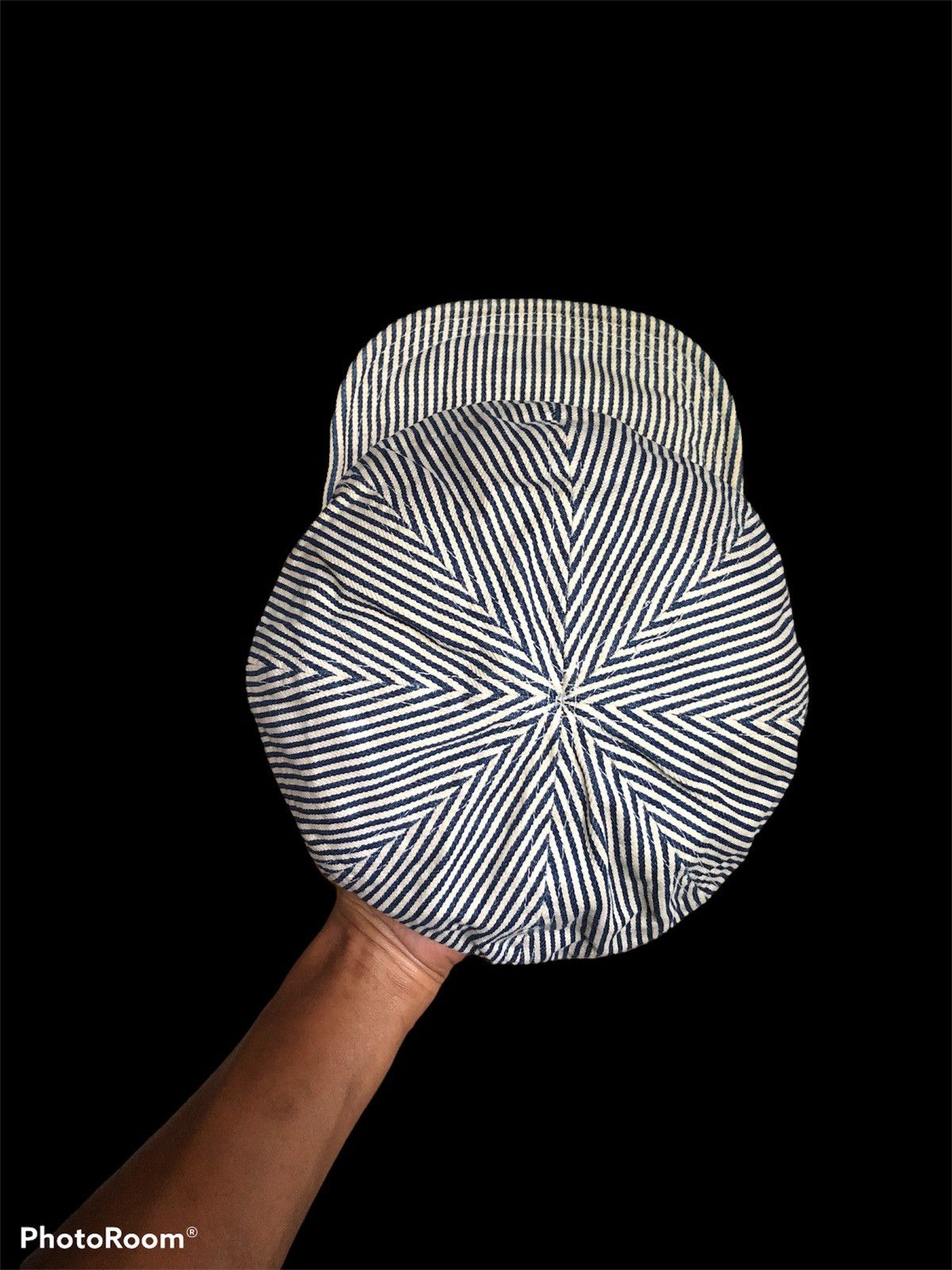 Chums CHUMS NEWSBOY CAP HICKORY STRIPE Size ONE SIZE - 4 Thumbnail