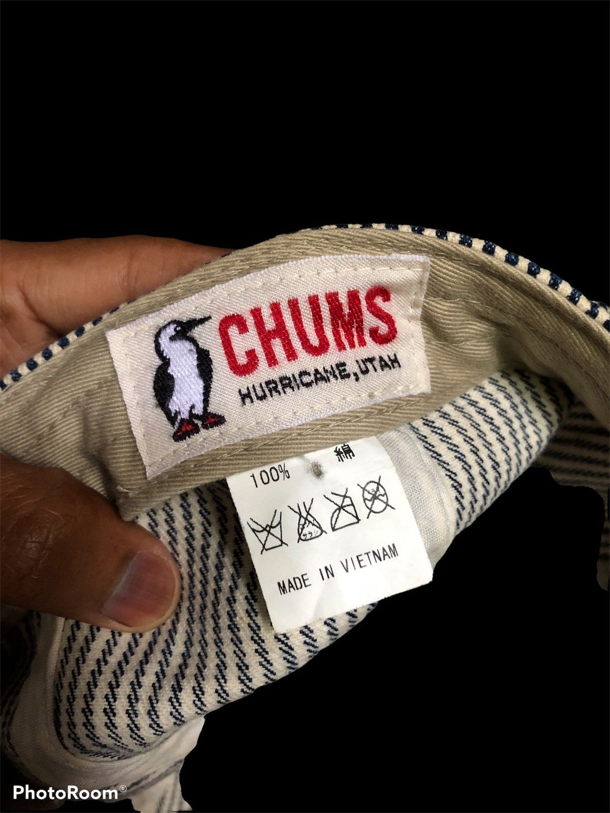 Chums CHUMS NEWSBOY CAP HICKORY STRIPE Size ONE SIZE - 6 Thumbnail
