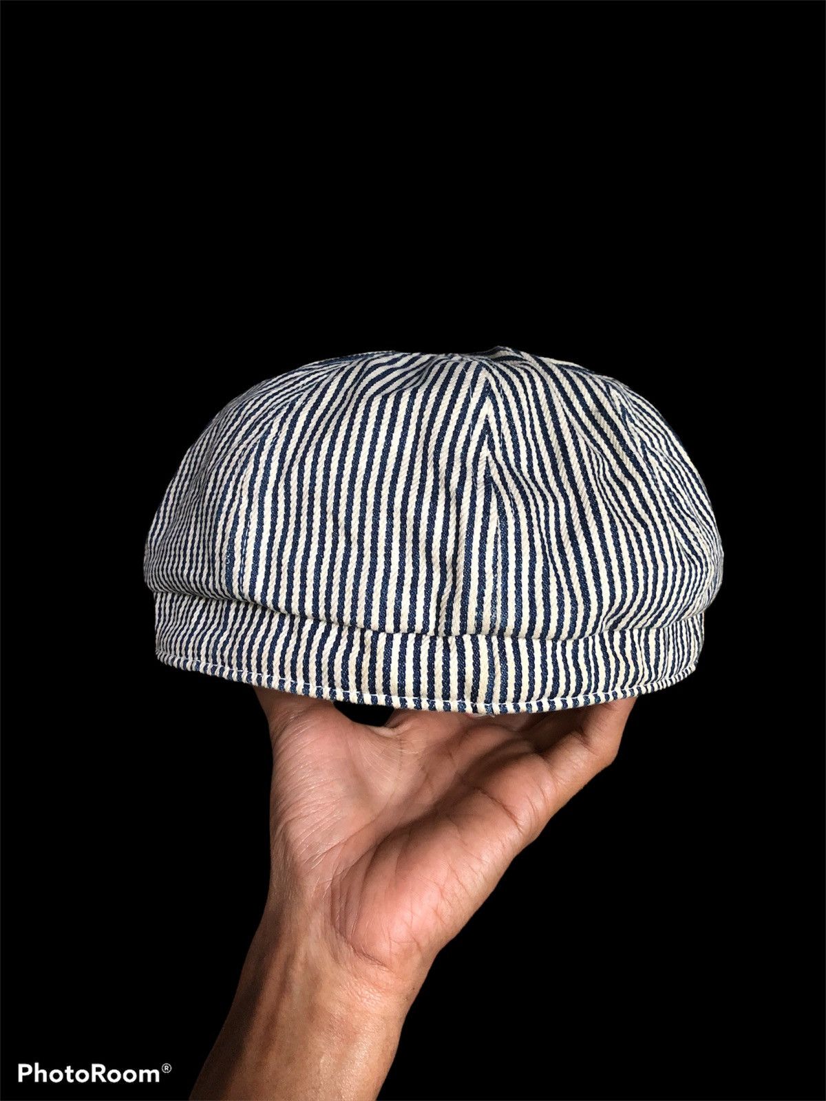 Chums CHUMS NEWSBOY CAP HICKORY STRIPE Size ONE SIZE - 3 Thumbnail