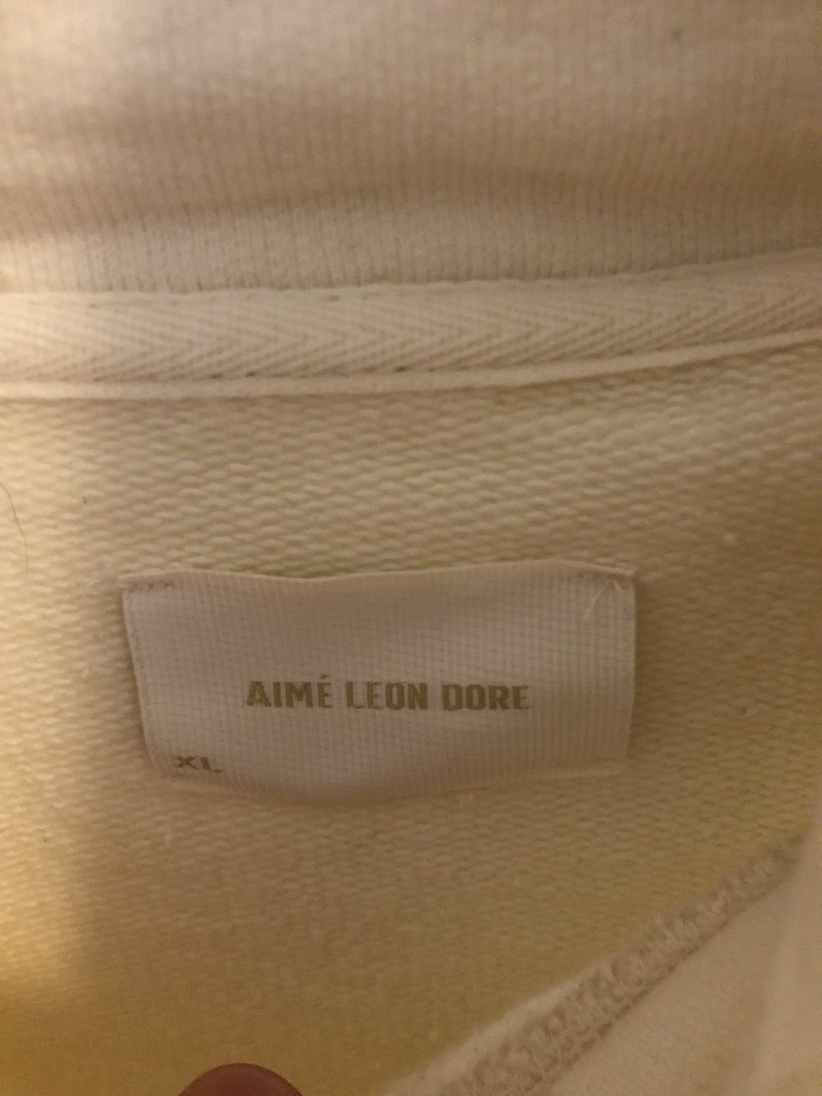 Aime Leon Dore Aime Leon Dore Uniform Hoodie Parmesan Size US XL / EU 56 / 4 - 2 Thumbnail