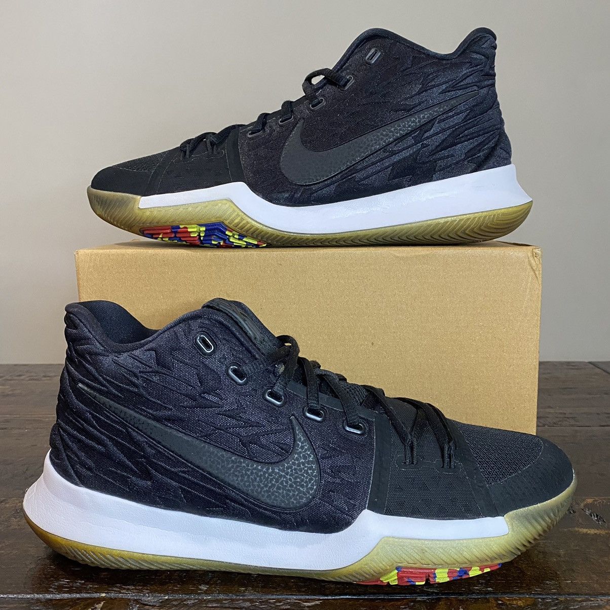 triple black kyrie 3