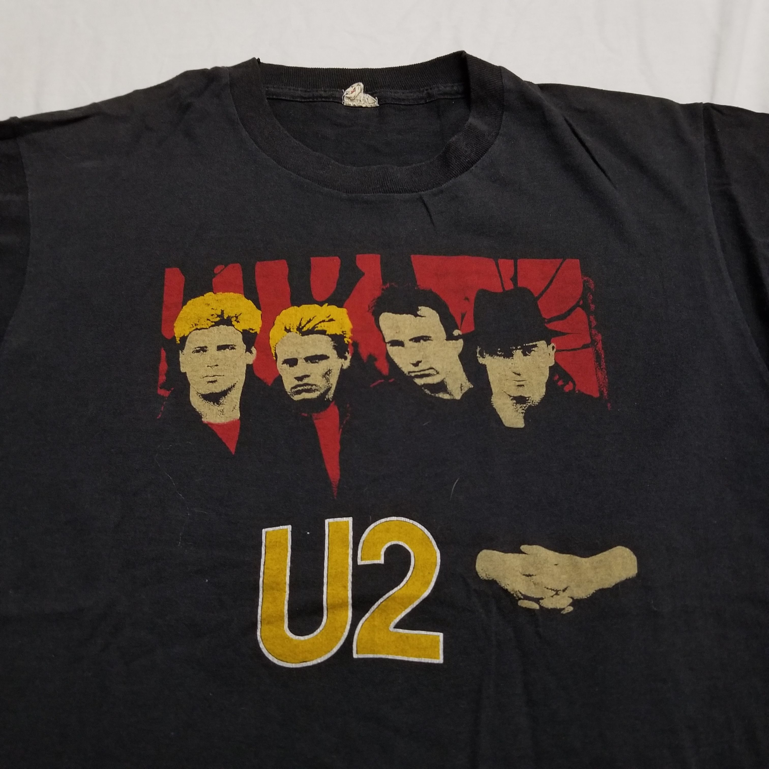 Band Tees × Made In Usa × Vintage Vintage 80s 1983 U2 Under a 