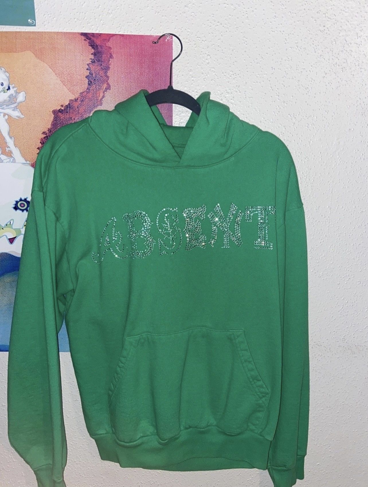 Absent Absent Rhinestone Hoodie (Never releasing again) Size US M / EU 48-50 / 2 - 1 Thumbnail