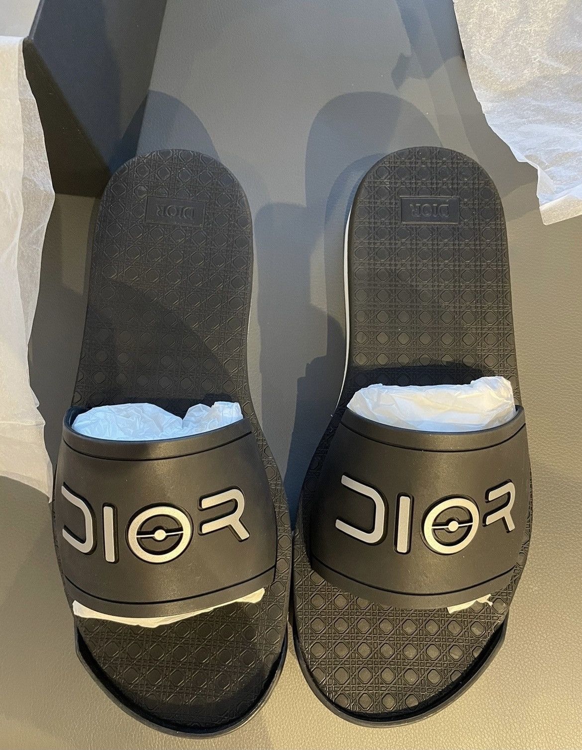 Club Sorayama × Dior Rare Dior x Sorayama Super Limited Runway Sandal Slides New Size US 10 / EU 43 - 8 Thumbnail