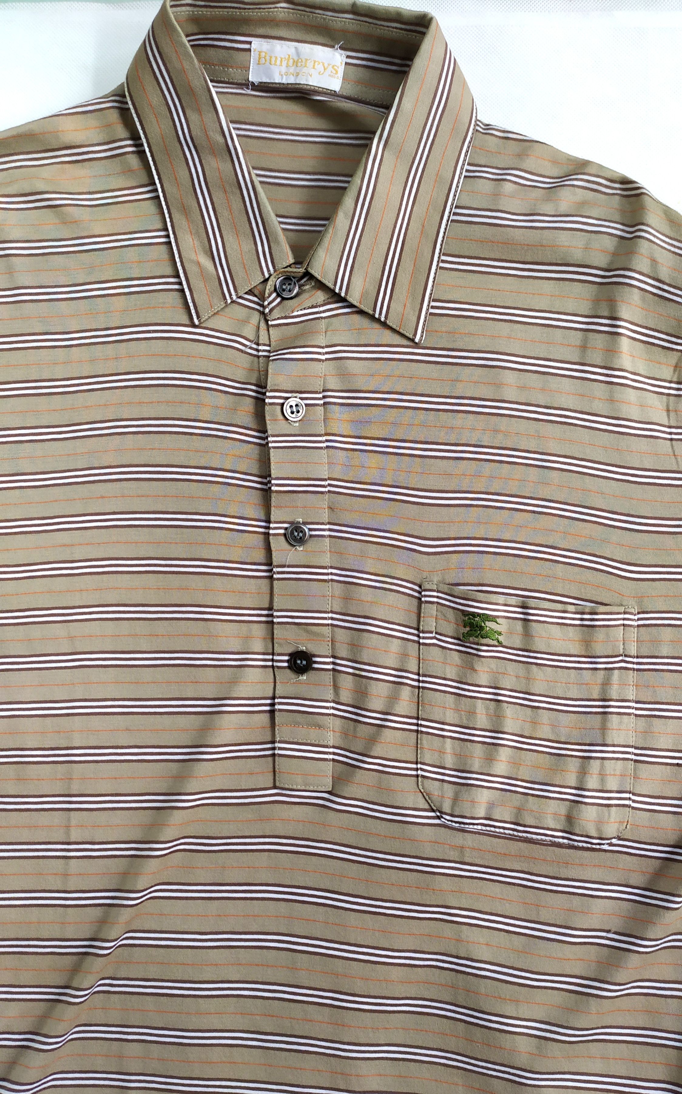 Burberry Vintage BURBERRYS polo shirt size M Size US M / EU 48-50 / 2 - 7 Thumbnail