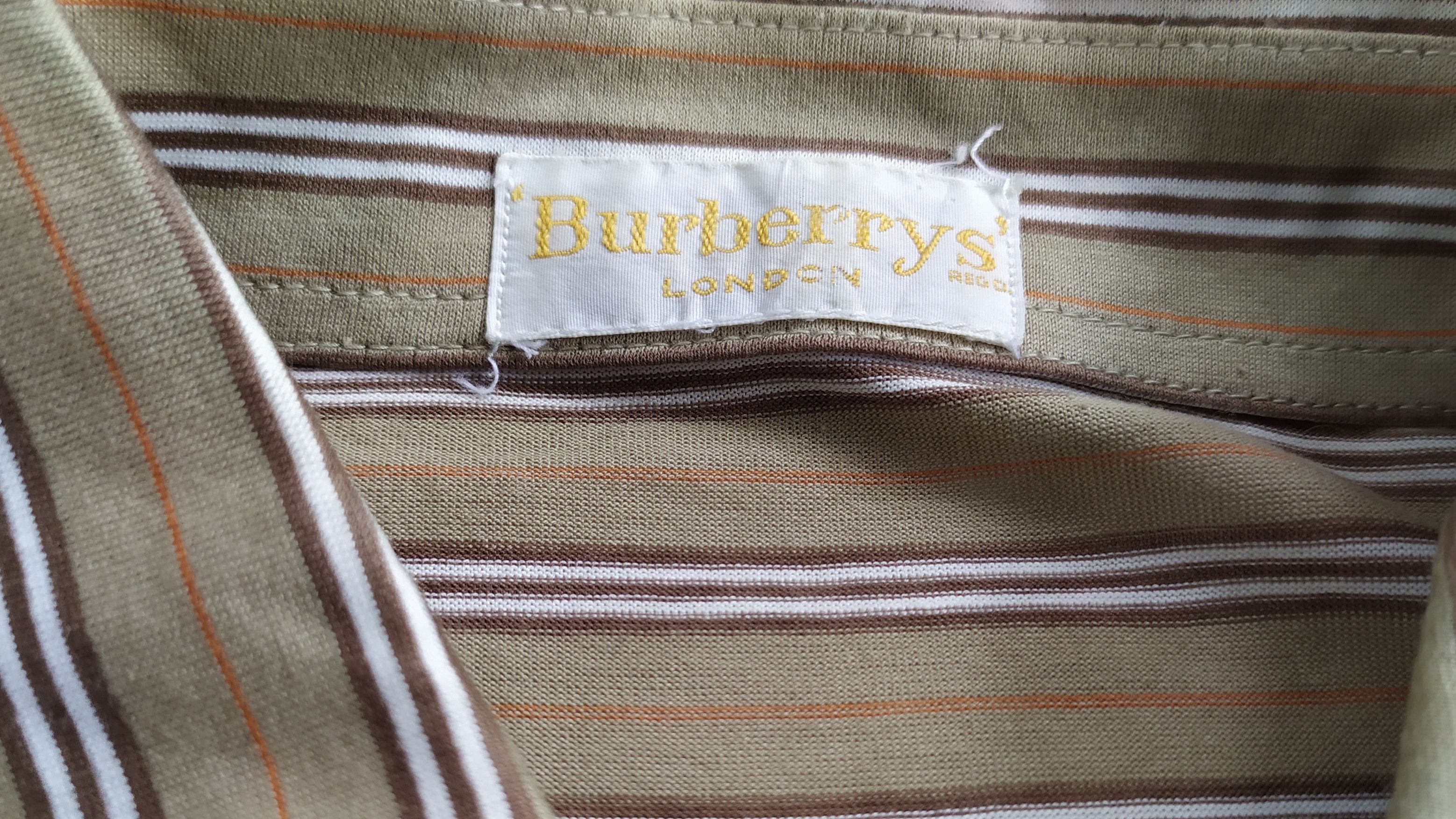 Burberry Vintage BURBERRYS polo shirt size M Size US M / EU 48-50 / 2 - 6 Thumbnail
