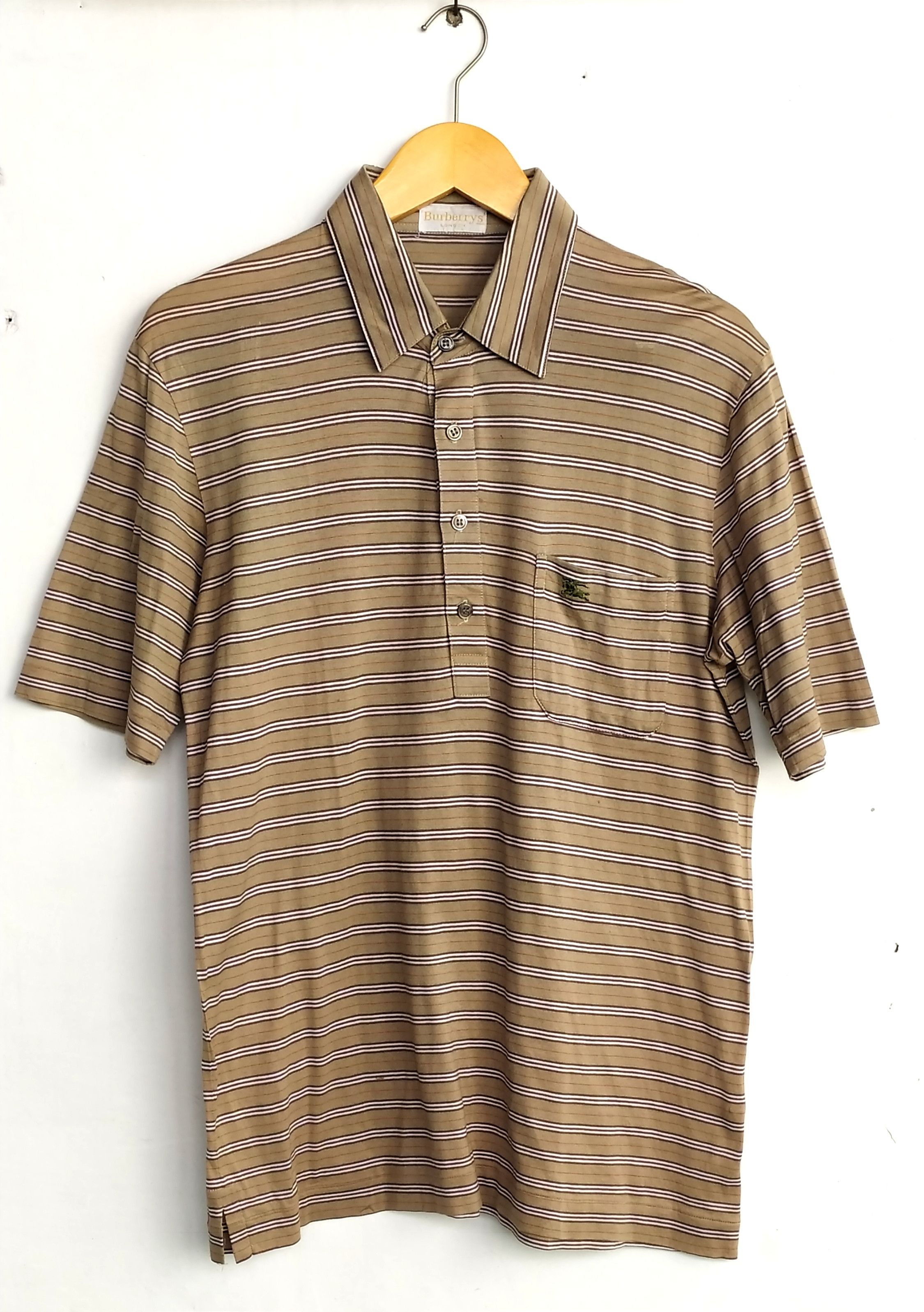 Burberry Vintage BURBERRYS polo shirt size M Size US M / EU 48-50 / 2 - 1 Thumbnail