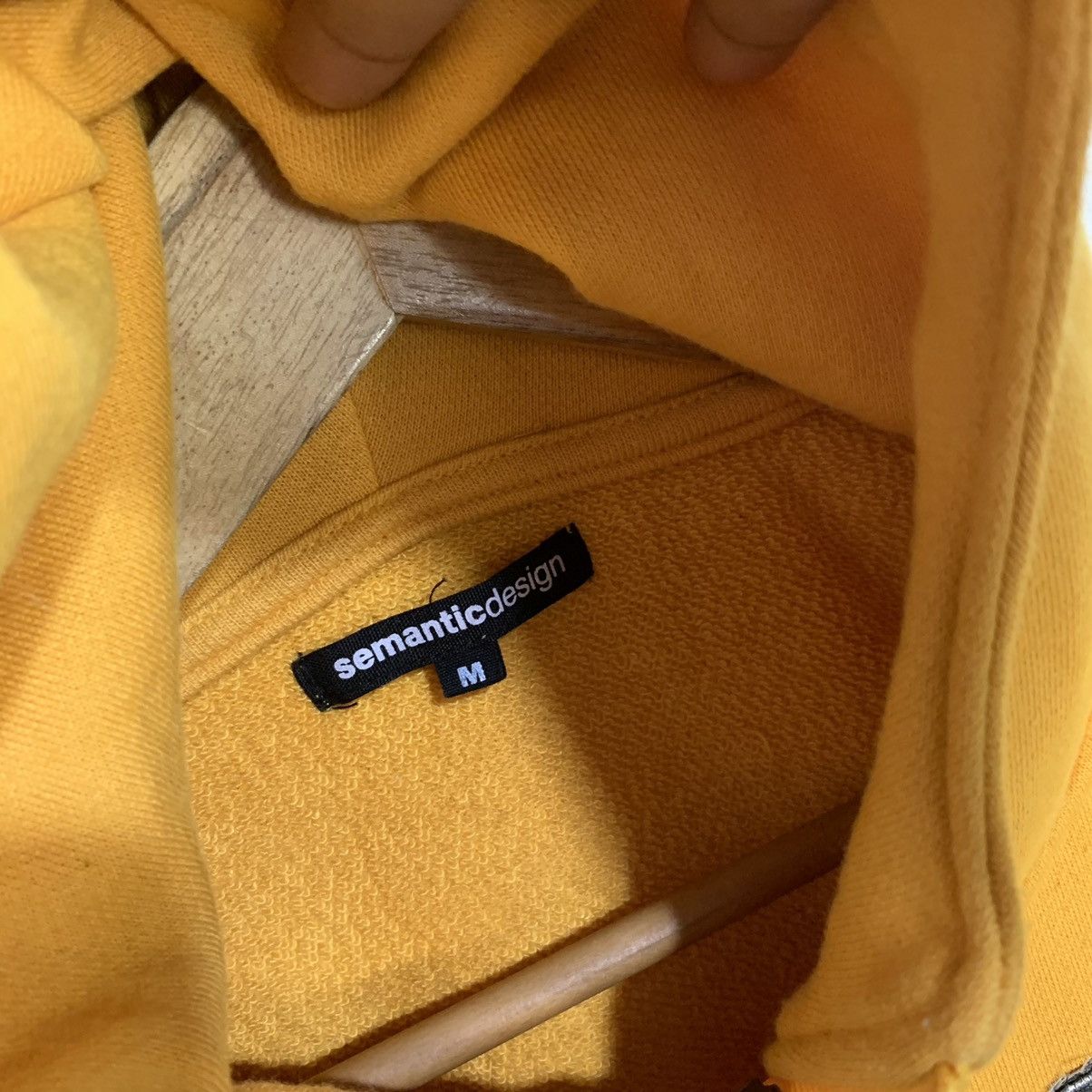 Japanese Brand Semantic design hoodie sweater yellow color Size US S / EU 44-46 / 1 - 5 Thumbnail