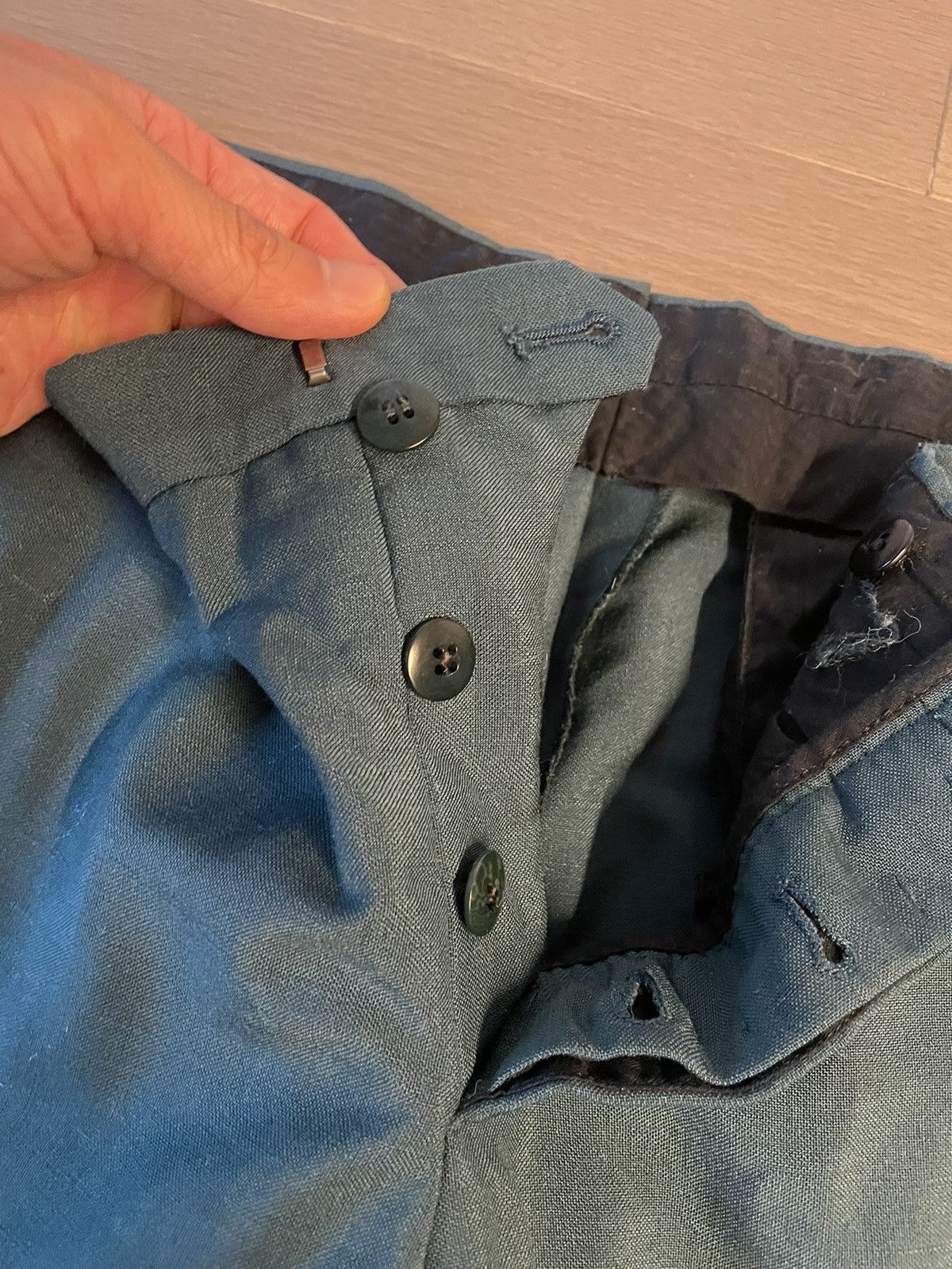 Prada Prada Green Cuffed Trousers 46 Size US 30 / EU 46 - 5 Thumbnail