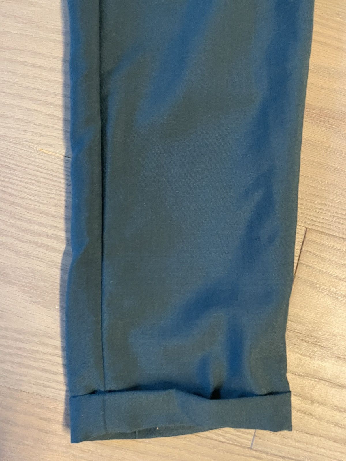 Prada Prada Green Cuffed Trousers 46 Size US 30 / EU 46 - 3 Thumbnail