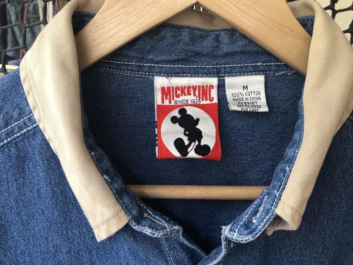Mickey Mouse Mickey Inc Mickey Mouse Denim shirt Size US M / EU 48-50 / 2 - 6 Thumbnail