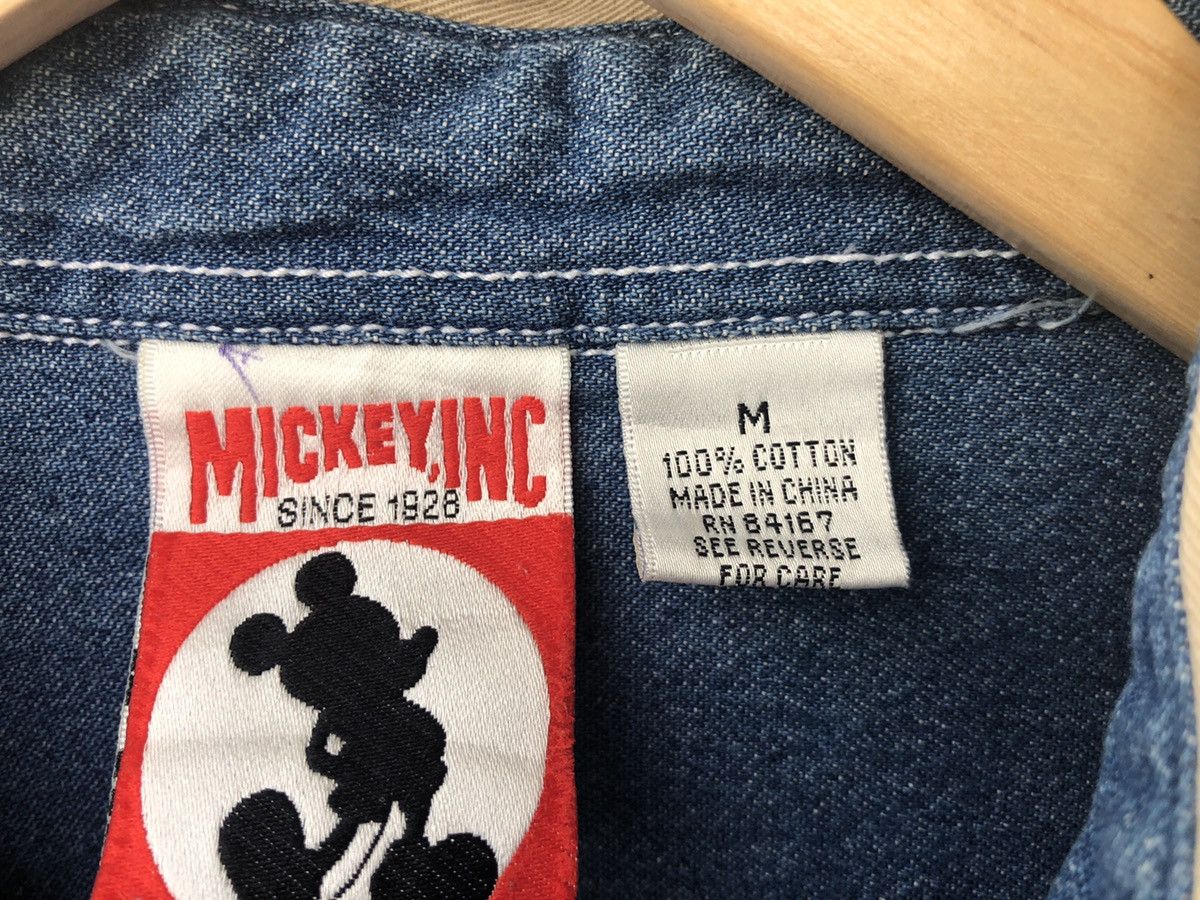 Mickey Mouse Mickey Inc Mickey Mouse Denim shirt Size US M / EU 48-50 / 2 - 7 Thumbnail