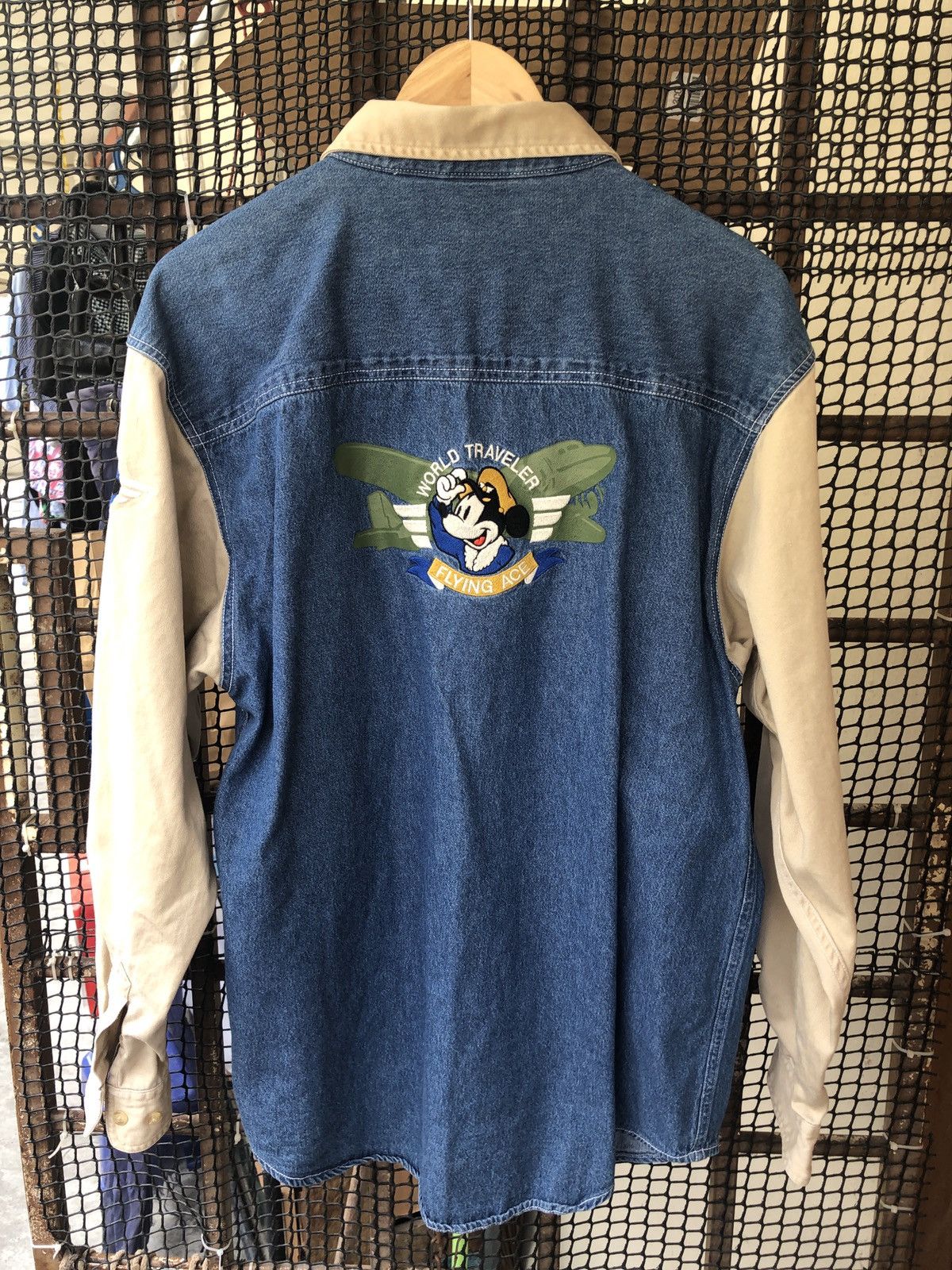 Mickey Mouse Mickey Inc Mickey Mouse Denim shirt Size US M / EU 48-50 / 2 - 3 Thumbnail