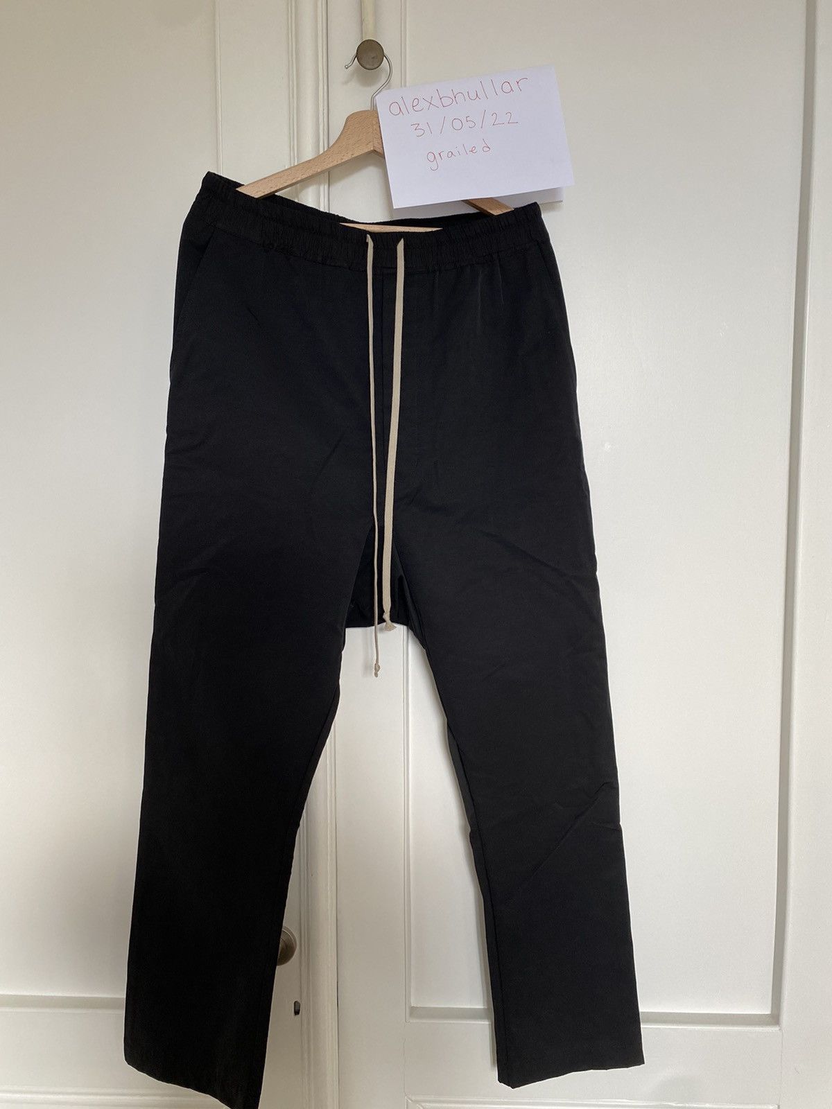 image of Rick Owens Faun S/s 15 Pants in Black, Men's (Size 33)