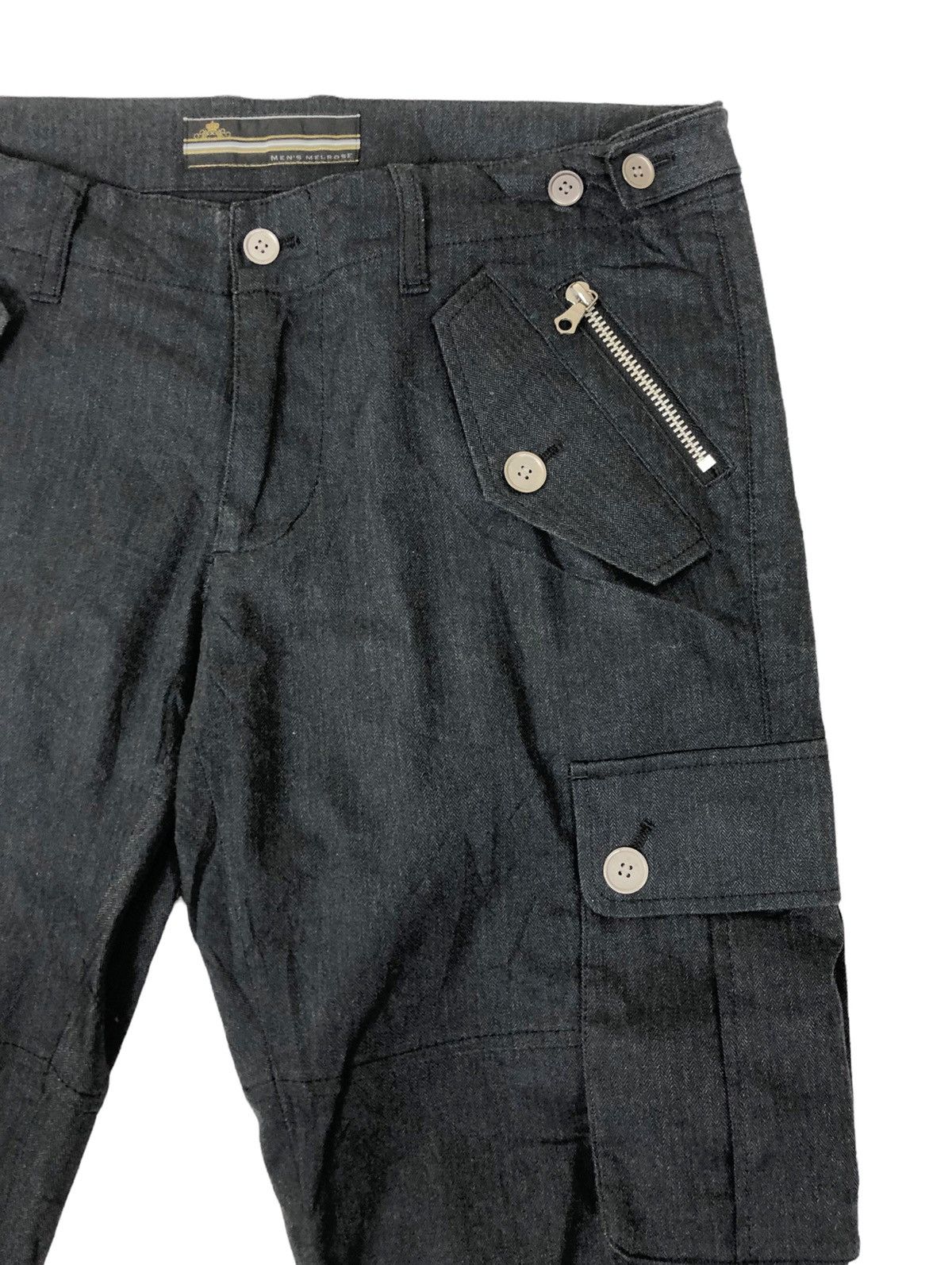 Japanese Brand Melrose Bondages Tactical Cargo Pants Size US 32 / EU 48 - 6 Thumbnail