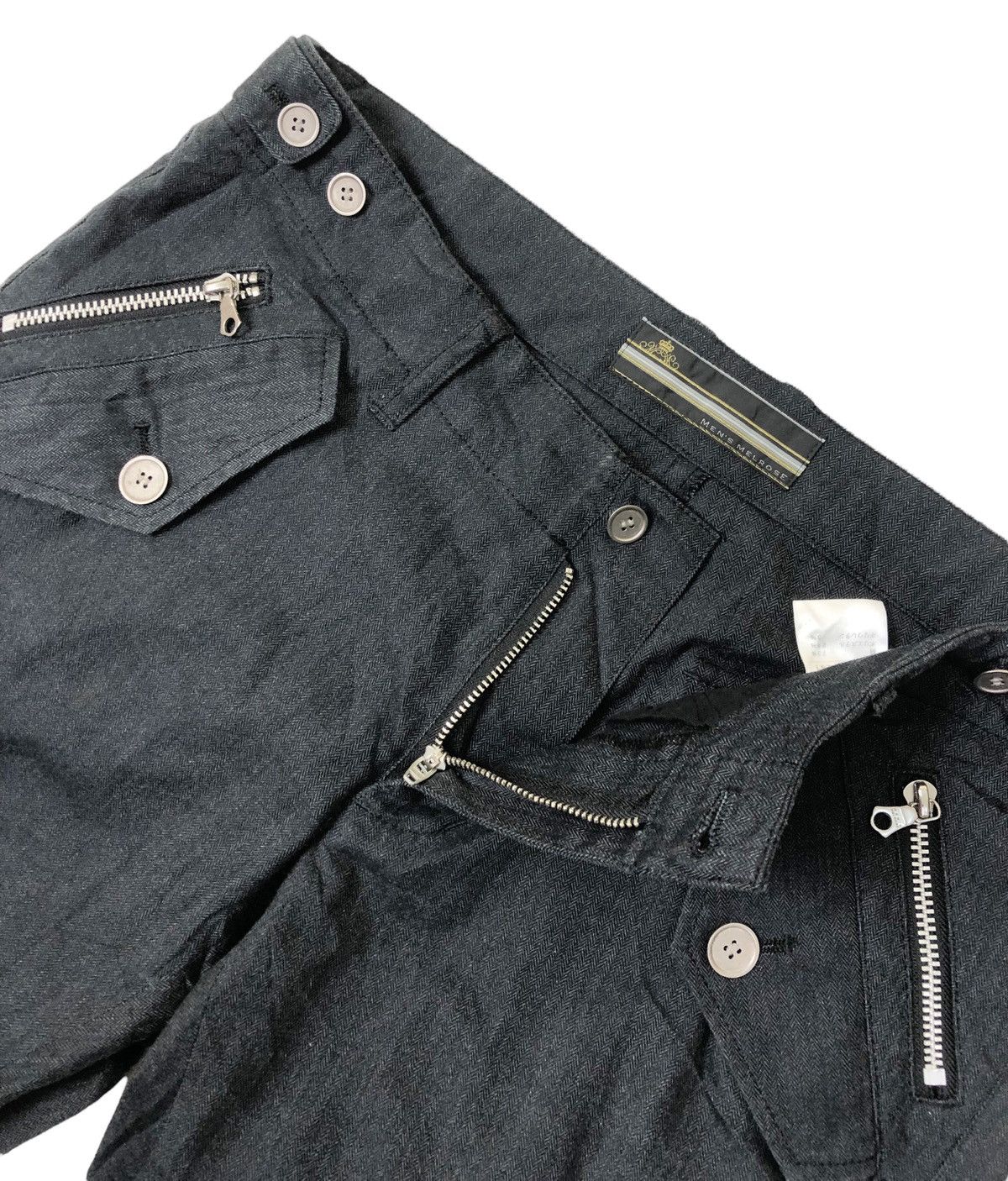 Japanese Brand Melrose Bondages Tactical Cargo Pants Size US 32 / EU 48 - 8 Thumbnail