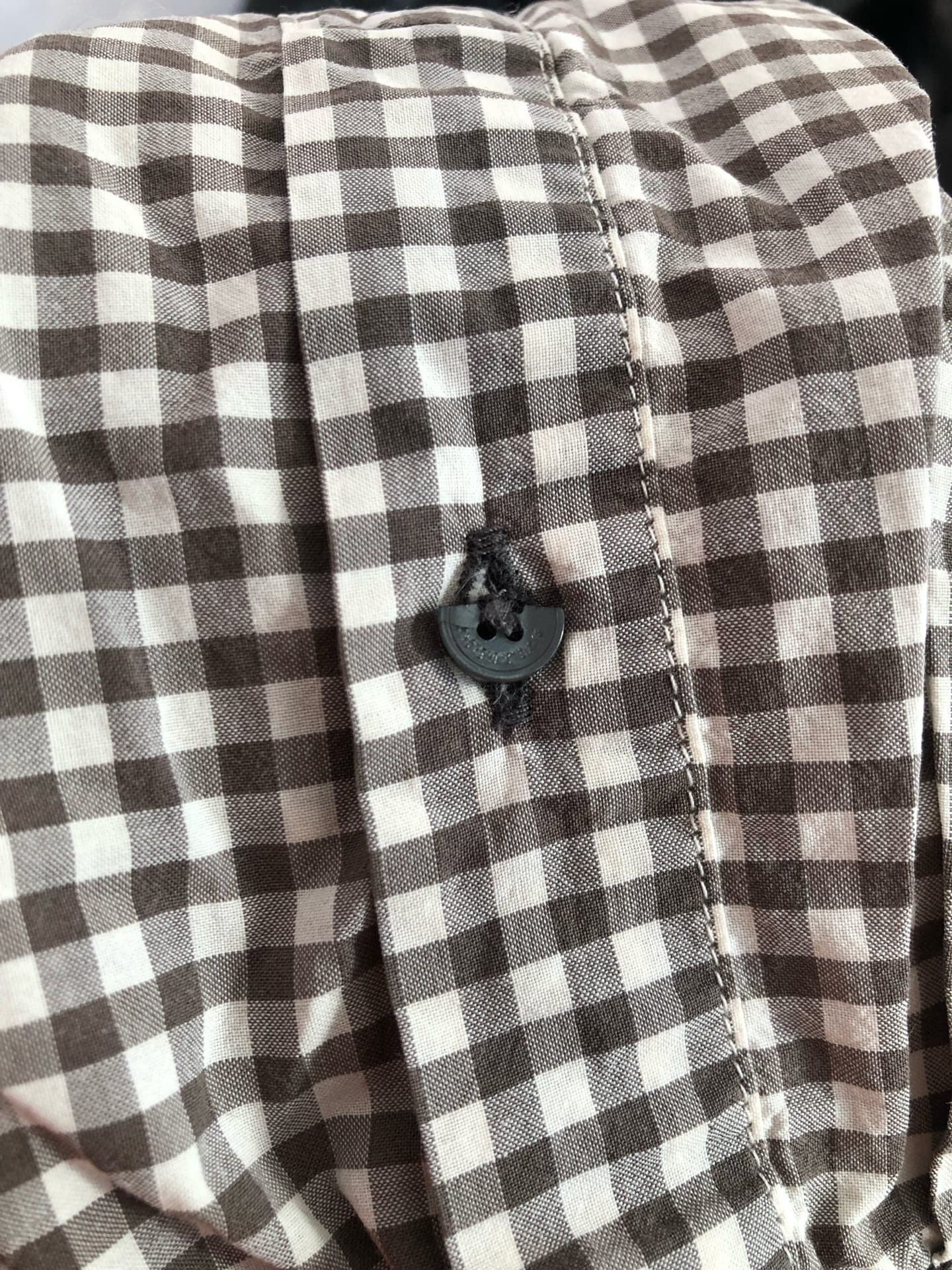 Brit Nova Check Collar Plaid Shirt