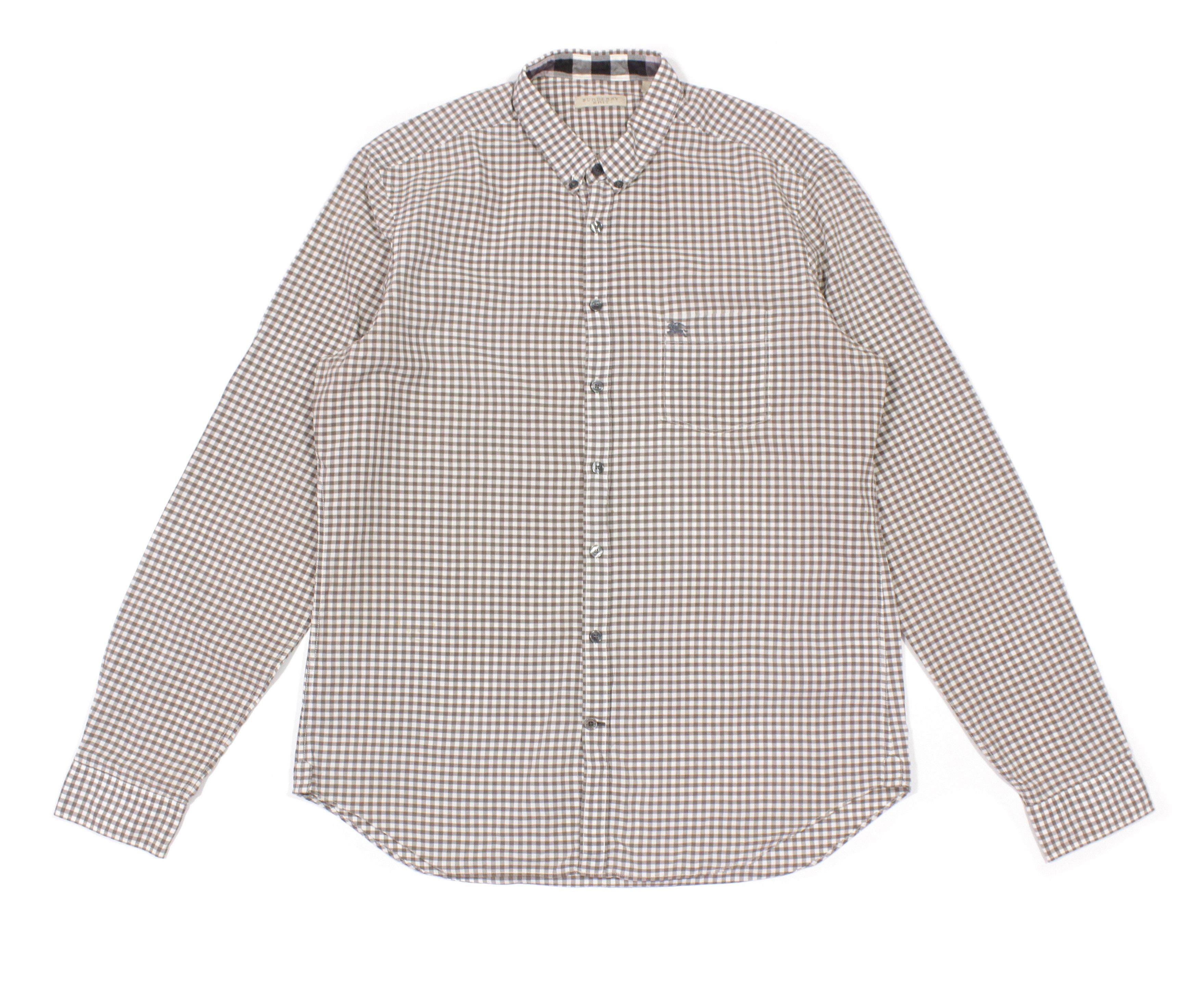 Brit Nova Check Collar Plaid Shirt