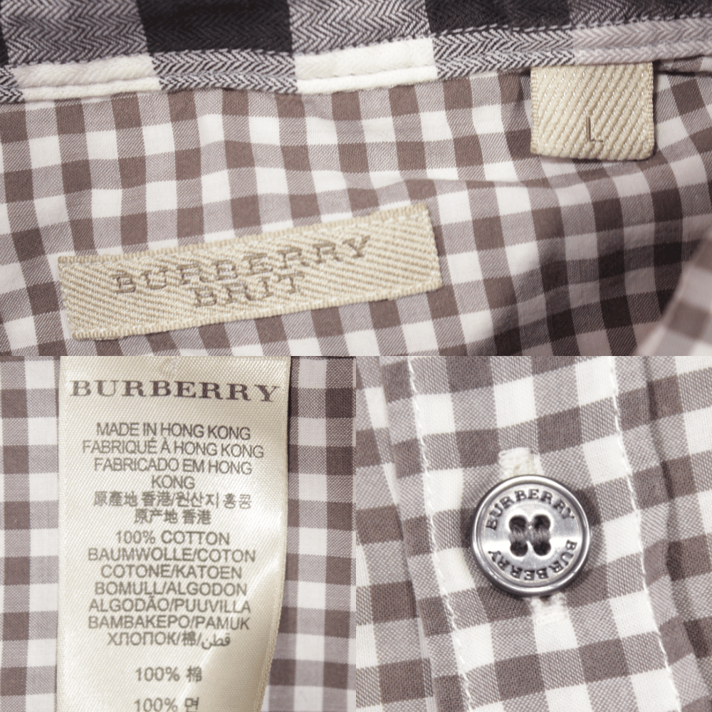 Brit Nova Check Collar Plaid Shirt