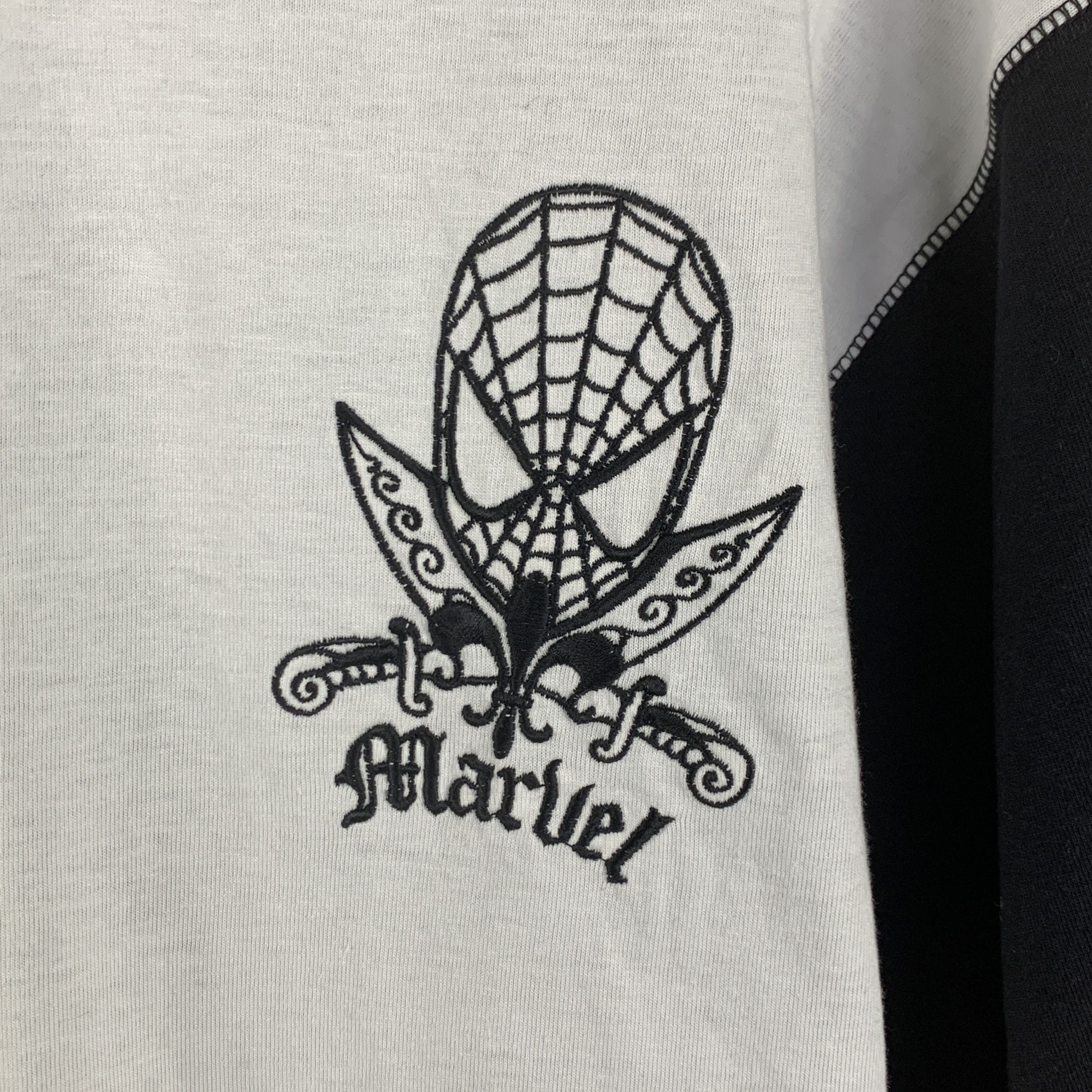 Marvel Comics VTG Marvel Amazing Spiderman Embroidered Graphic T-Shirt Size US XXL / EU 58 / 5 - 6 Thumbnail