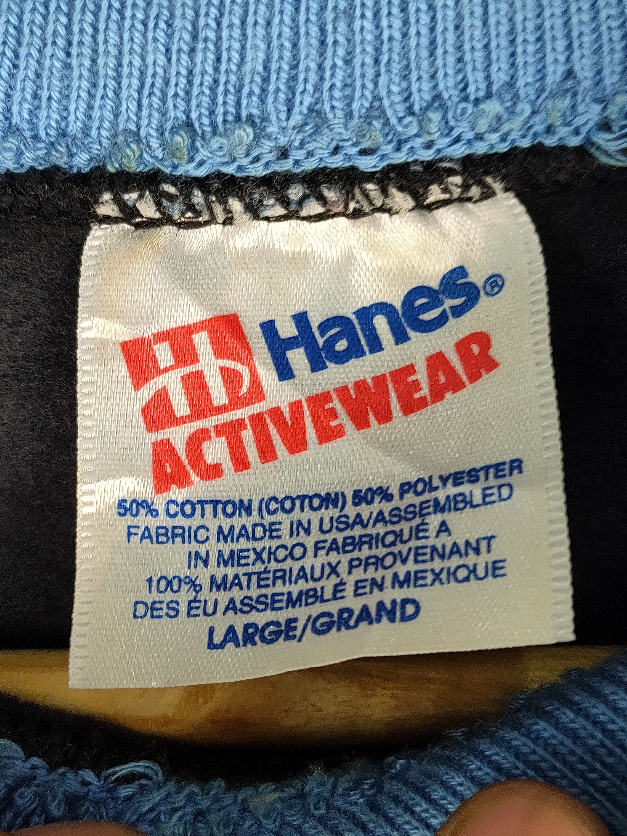 Hanes × Vintage Vintage Hanes Bird & Flower Collarneck Sweatshirt Size US L / EU 52-54 / 3 - 5 Thumbnail