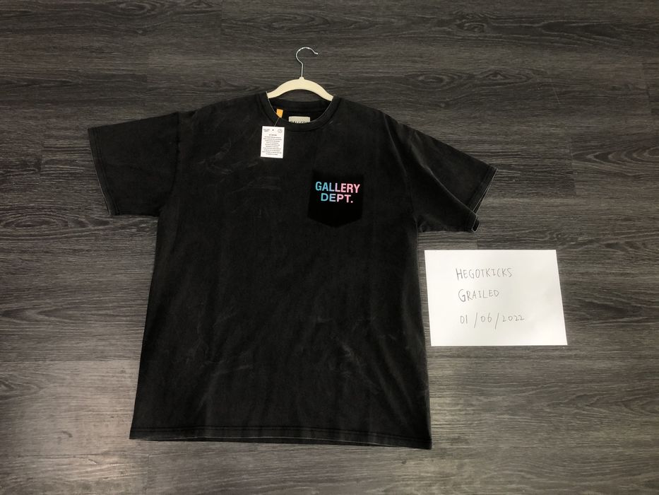 Gallery Dept. Gallery Dept. Gradient Logo T-Shirt | Grailed