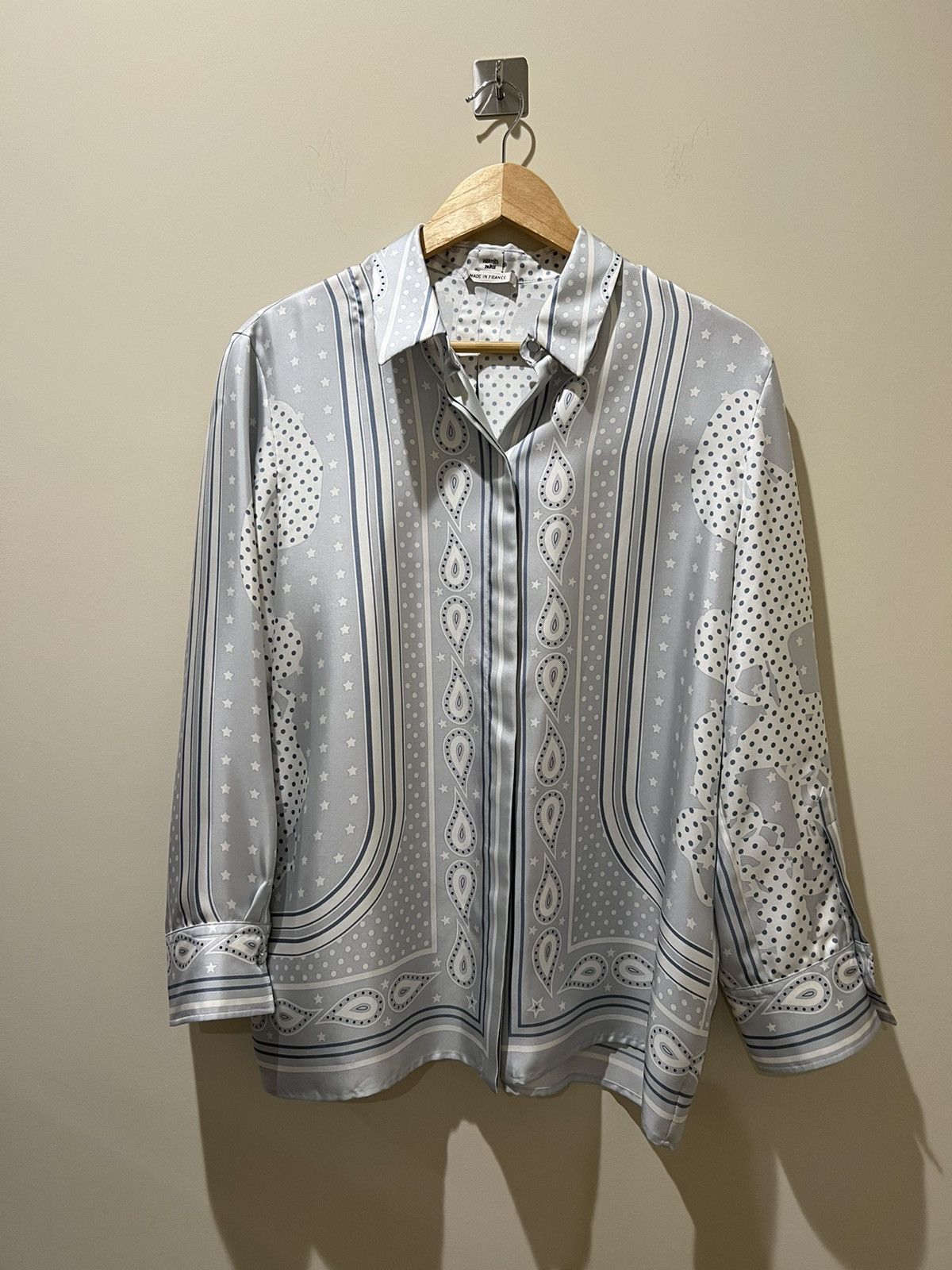 Hermes Hermes Silk Button Up Shirt SS22 | Grailed