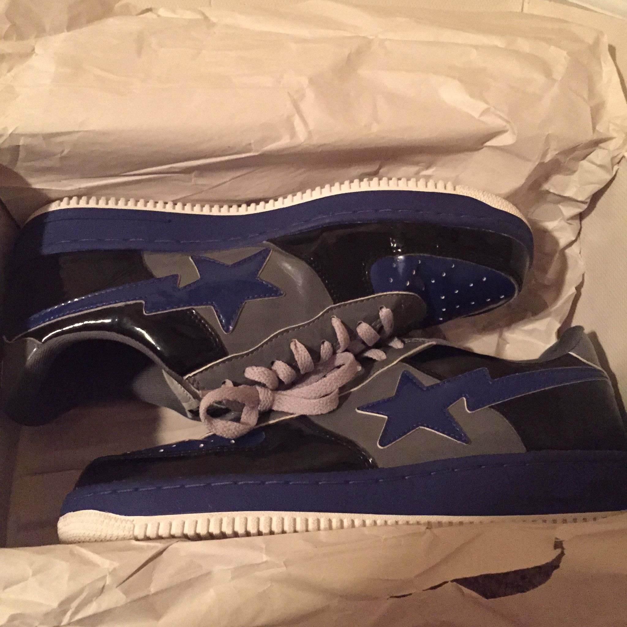 Black and Blue FS Bapestas