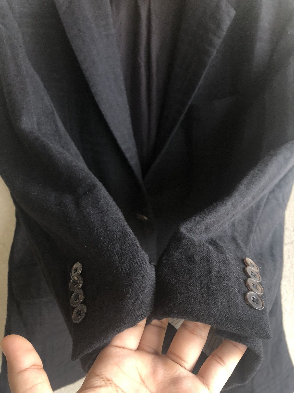 Burberry BURBERRY Wool Black Blazer Size US M / EU 48-50 / 2 - 4 Thumbnail