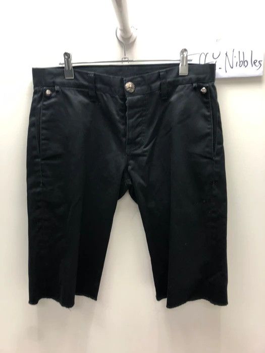 Chrome Hearts Chrome Hearts Black knee length shorts Size US 36 / EU 52 - 1 Thumbnail