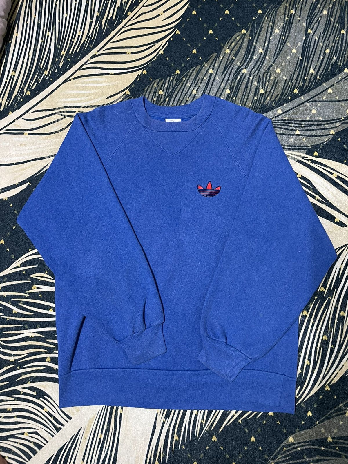 Adidas × Vintage Vintage Adidas Sweatshirt 90s Size US XL / EU 56 / 4 - 1 Thumbnail