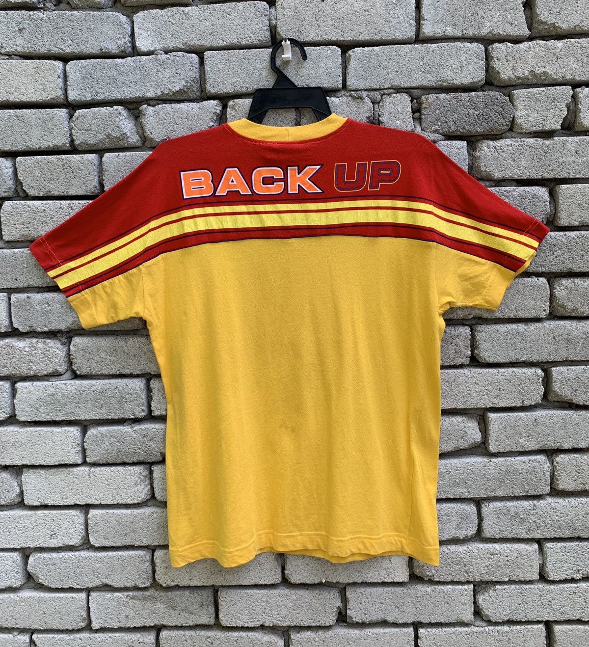 United Colors Of Benetton United Colors Of Benetton BACK UP Made In Italy T Shirt Size US XL / EU 56 / 4 - 6 Thumbnail