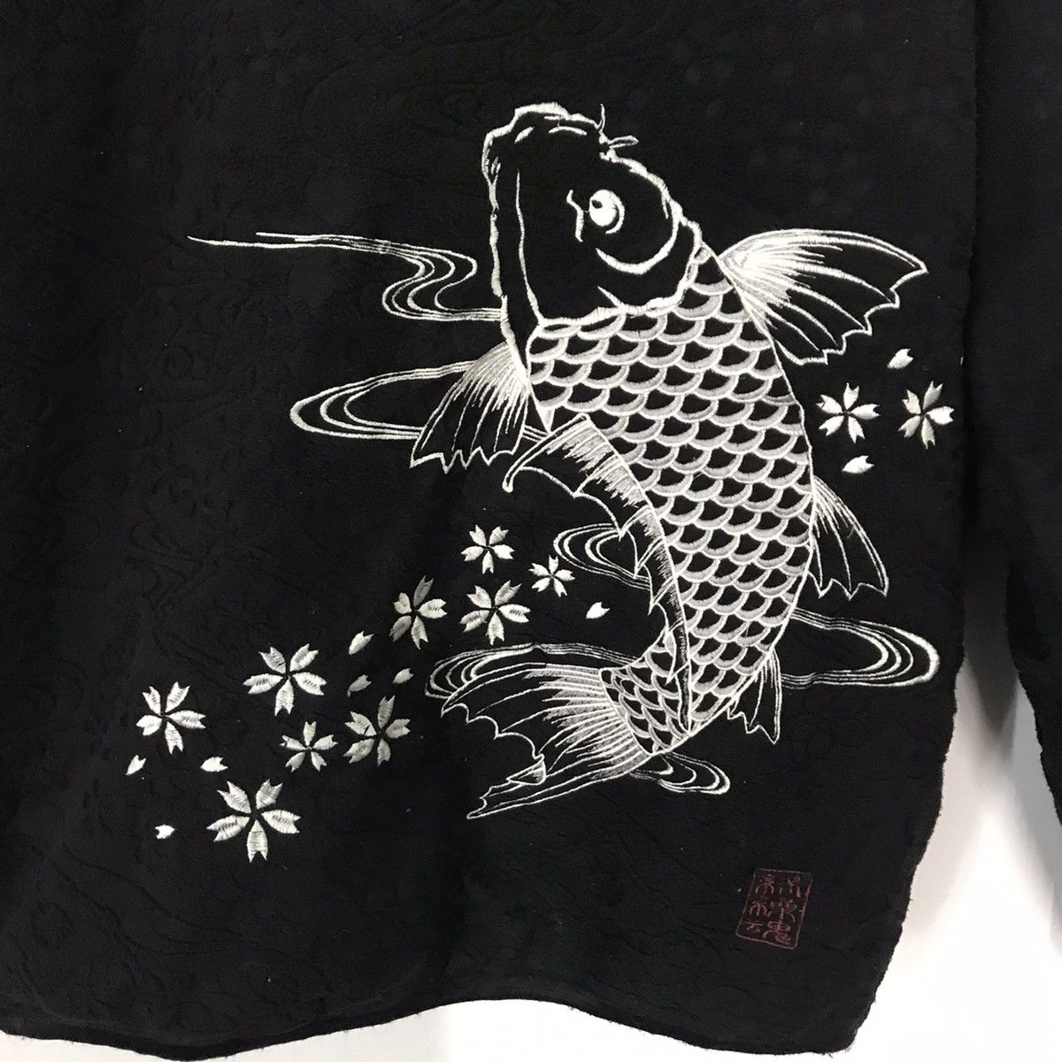 Japanese Brand × Vintage KARAKURI TAMASHI embroidery fish Japanese Jacket Size US L / EU 52-54 / 3 - 2 Thumbnail