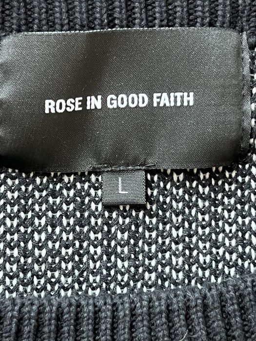 ROSE IN GOOD FAITH Rose In Good Faith Juice WRLD Knit Sweater Grailed