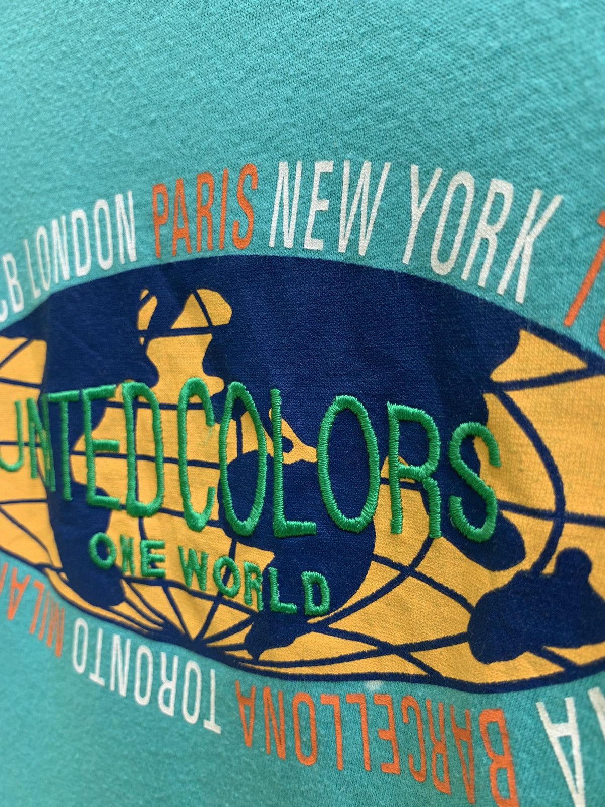 Designer × United Colors Of Benetton United Colors Of Benetton One World T Shirt Size US M / EU 48-50 / 2 - 10 Thumbnail