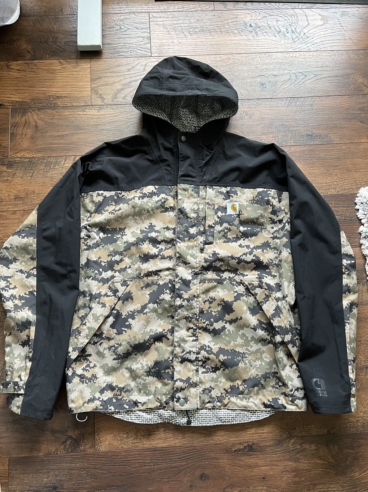 Carhartt shoreline jacket on sale camo