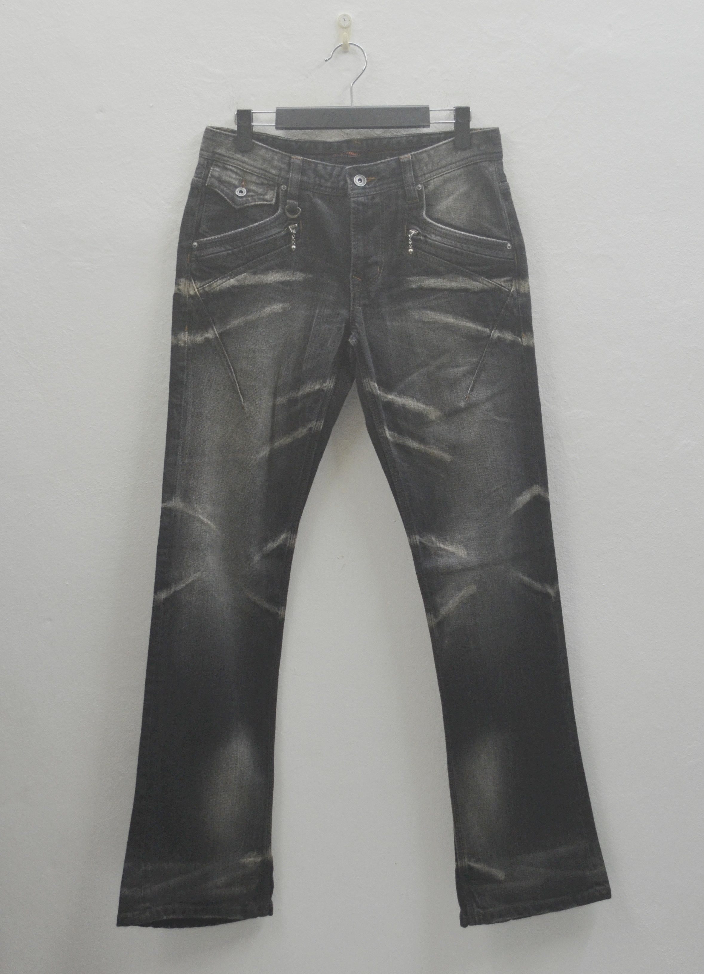 image of Nicole Club For Men Design Jeans in Black (Size 30)