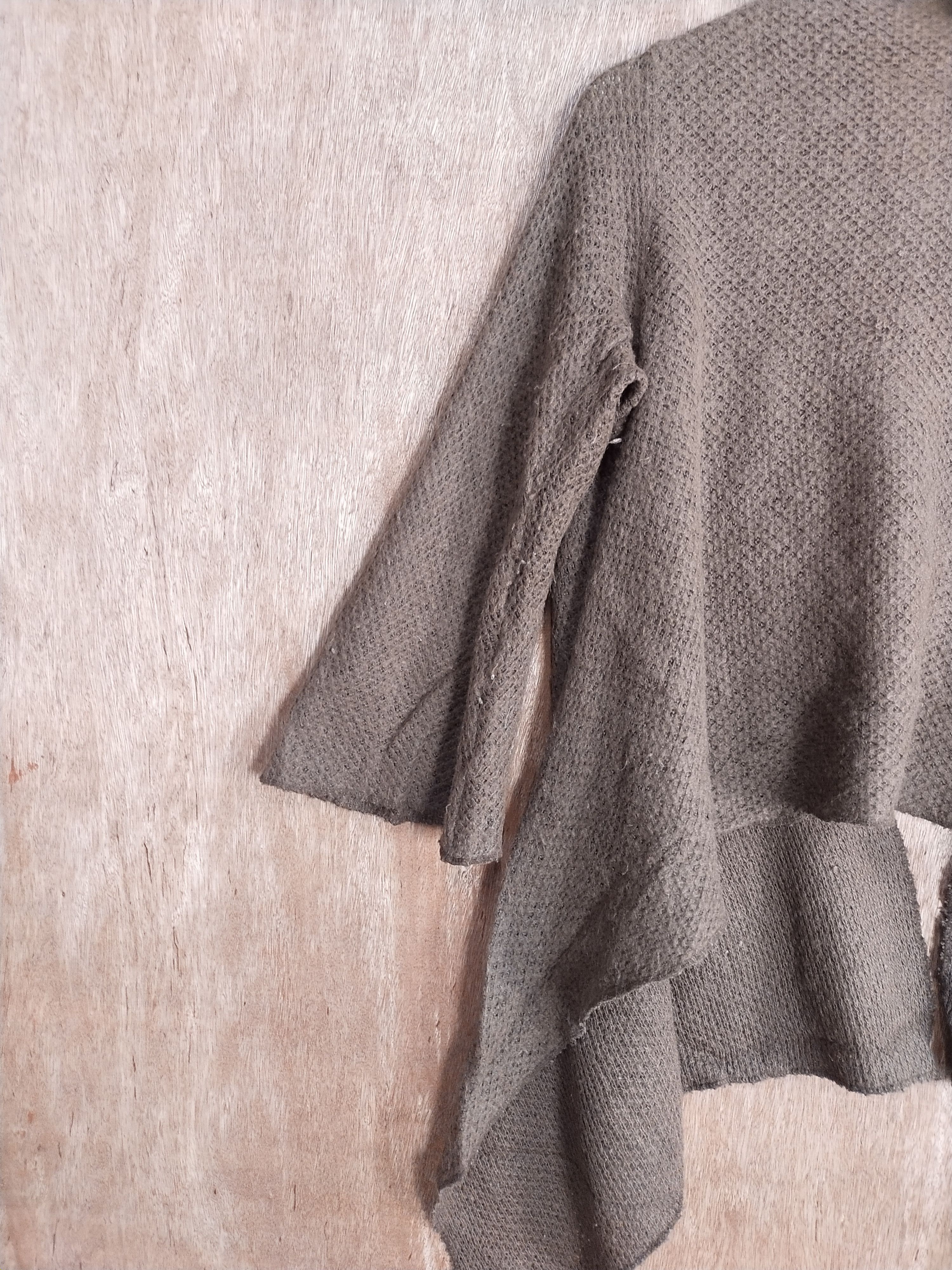 Vintage Japan Brown knitwear cardigan mohair #S061 Size US M / EU 48-50 / 2 - 8 Thumbnail