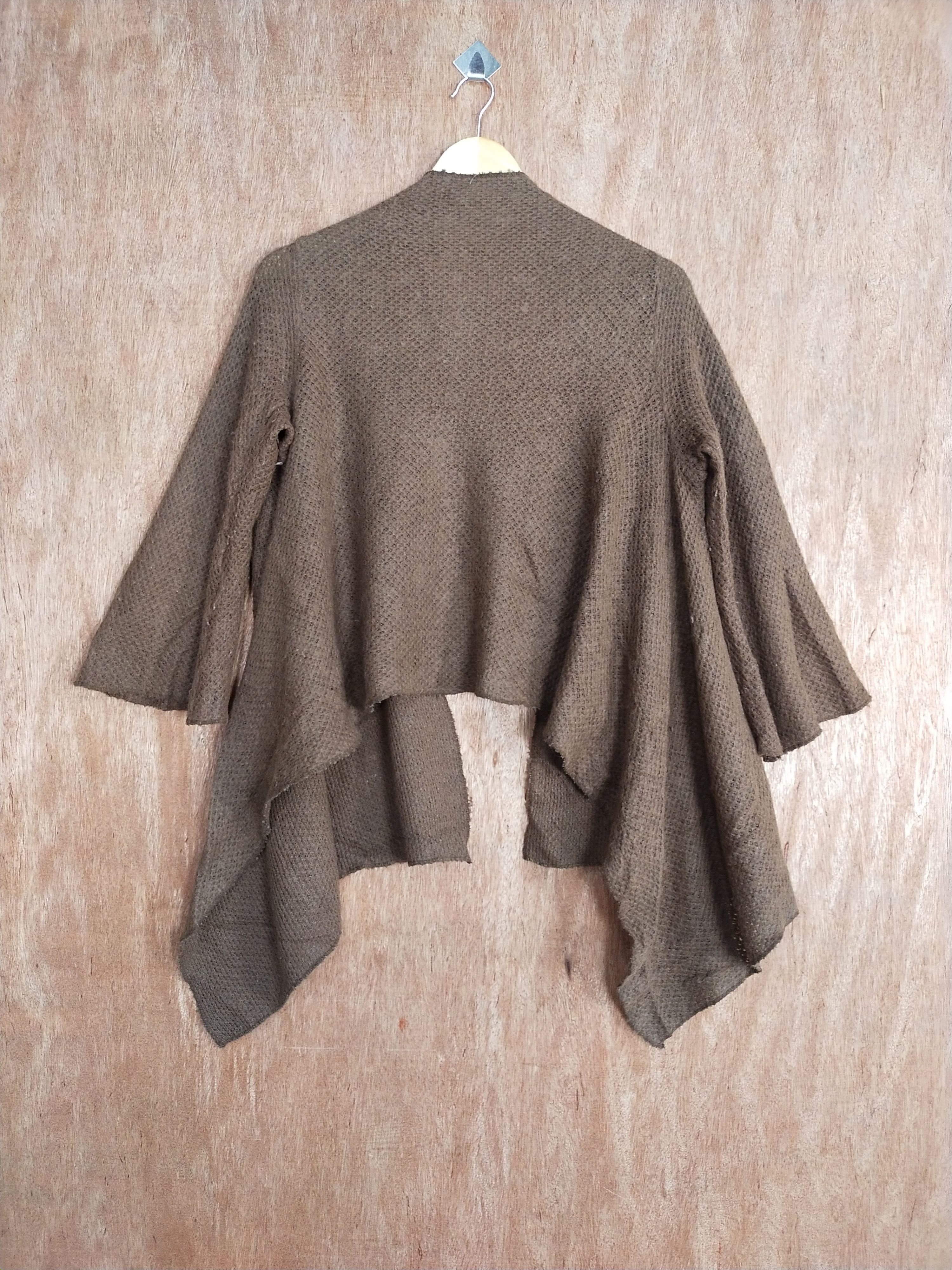 Vintage Japan Brown knitwear cardigan mohair #S061 Size US M / EU 48-50 / 2 - 7 Thumbnail